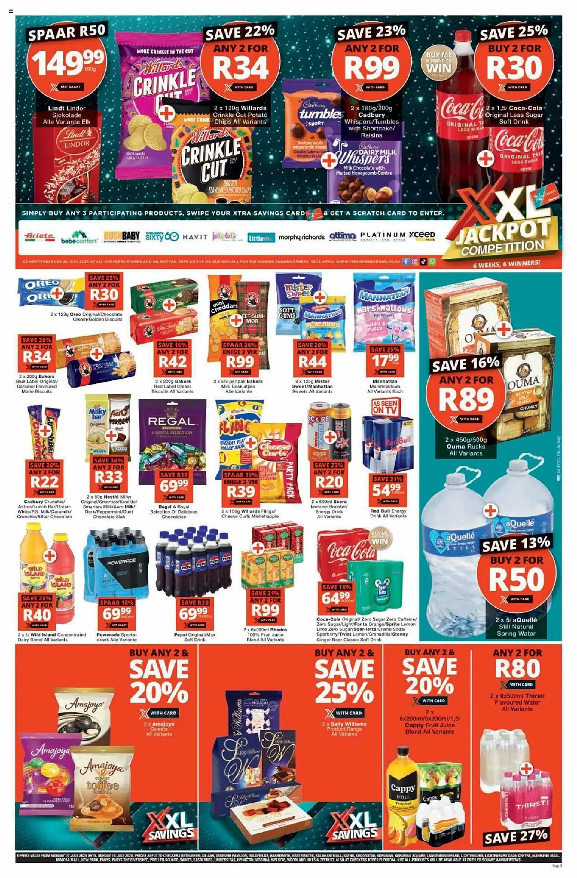 Checkers catalogue from 7 July to 13 July 2025 - Catalogue Page 1