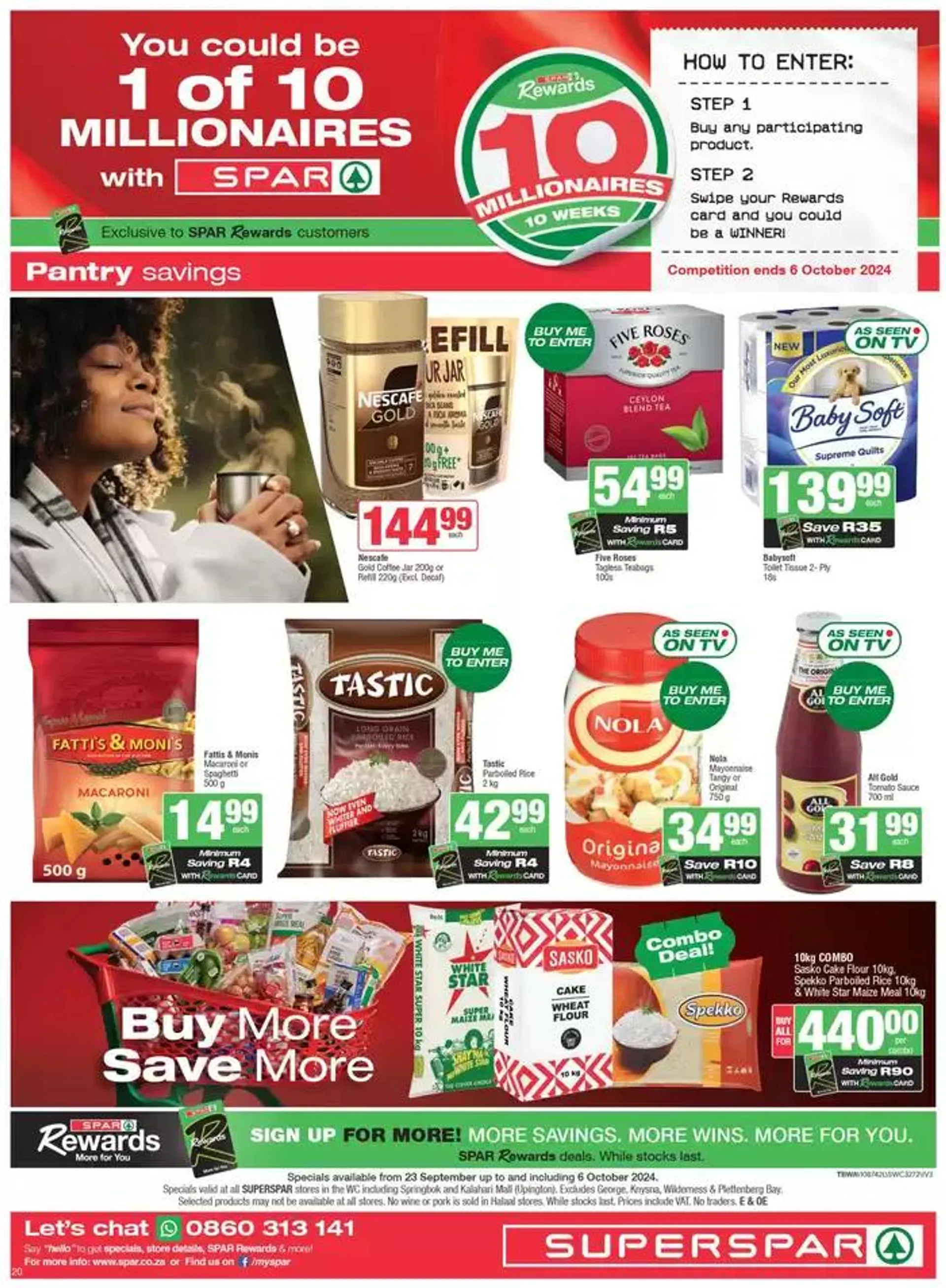 Specials SuperSpar from 24 September to 6 October 2024 - Catalogue Page 16