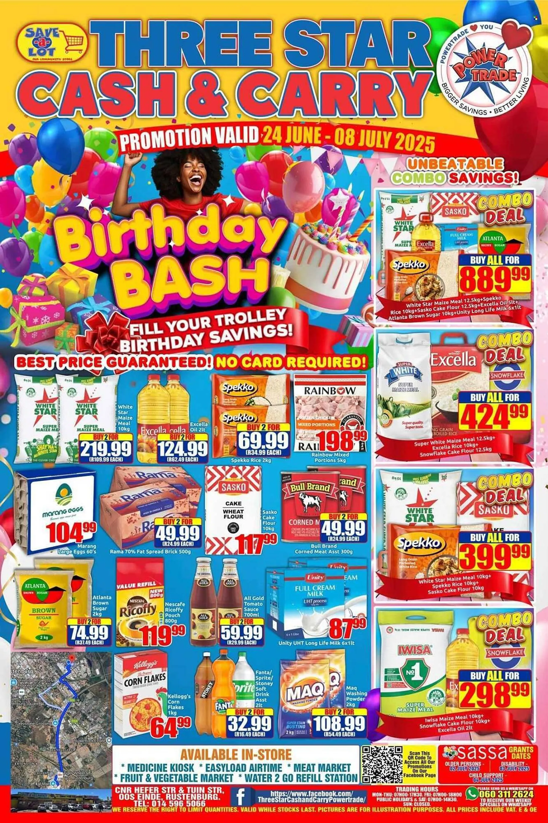 Three Star Cash and Carry catalogue from 24 June to 8 July 2025 - Catalogue Page 1