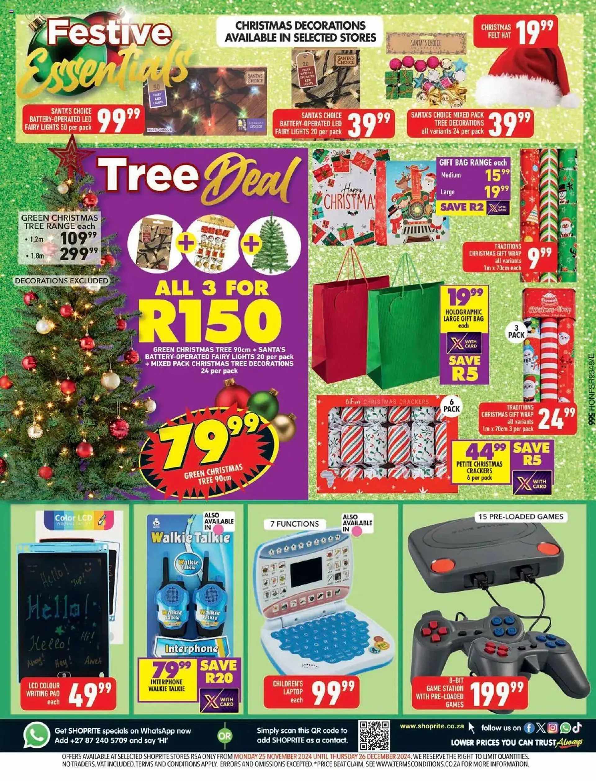 Shoprite catalogue from 25 November to 26 December 2024 - Catalogue Page 32