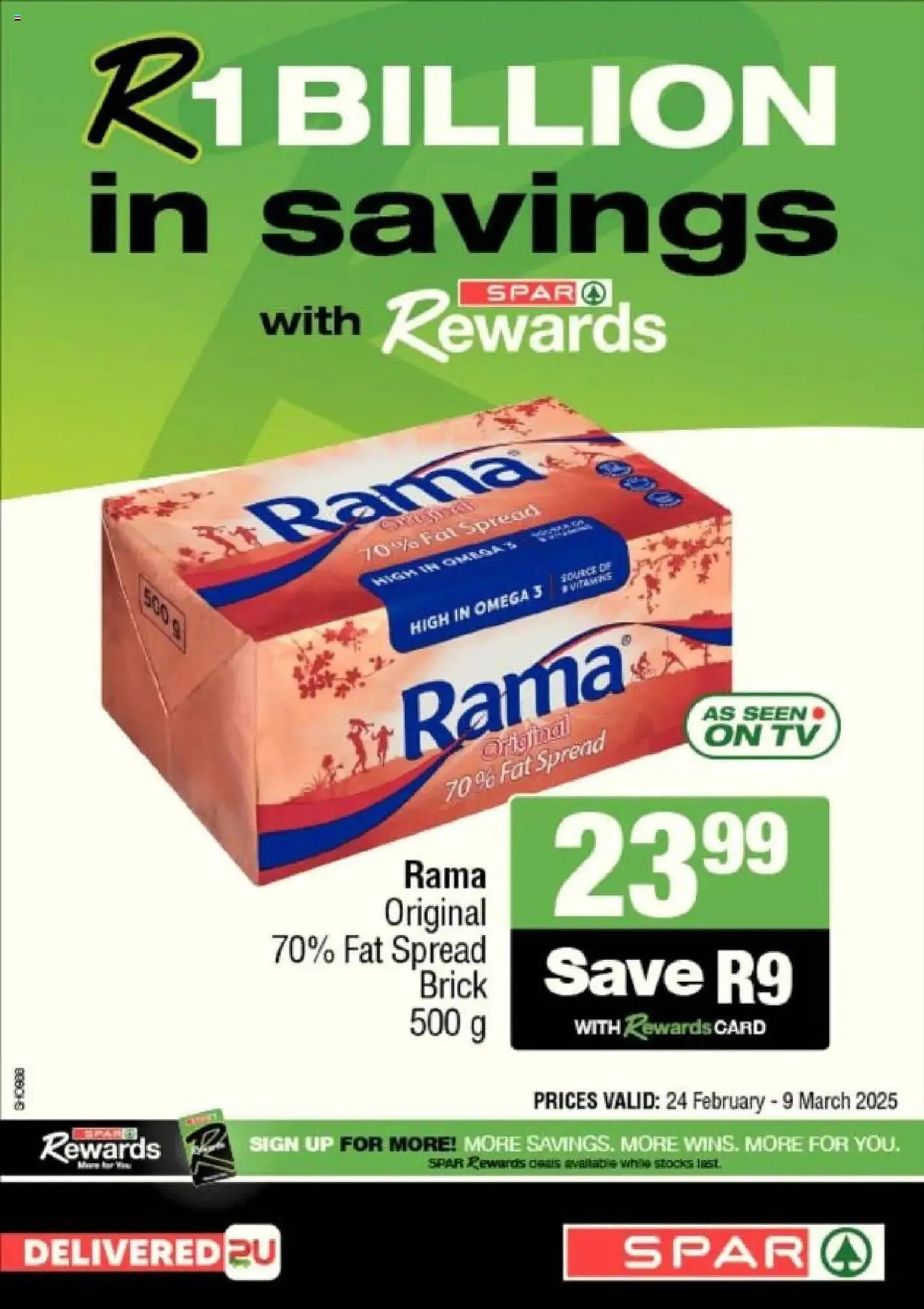 Spar catalogue from 24 February to 9 March 2025 - Catalogue Page 1