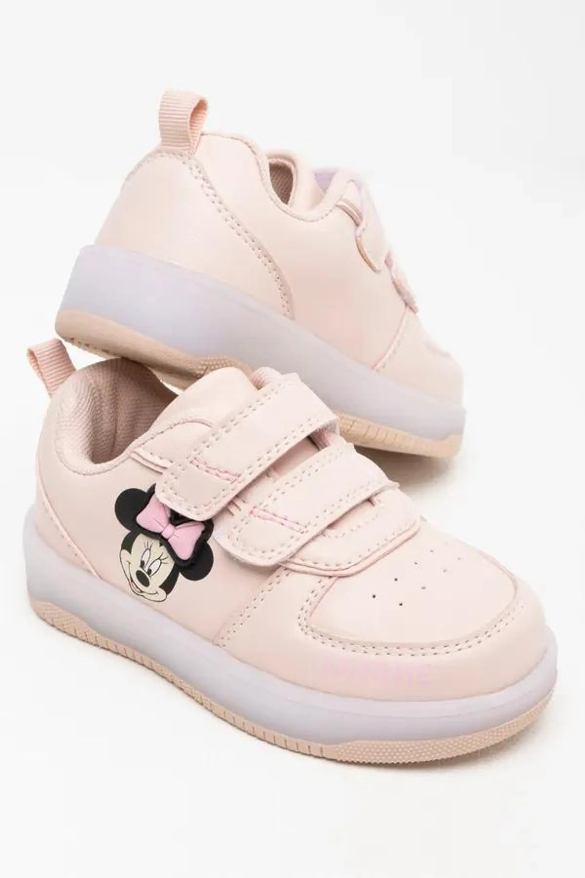 Minnie Mouse light up sneaker pink