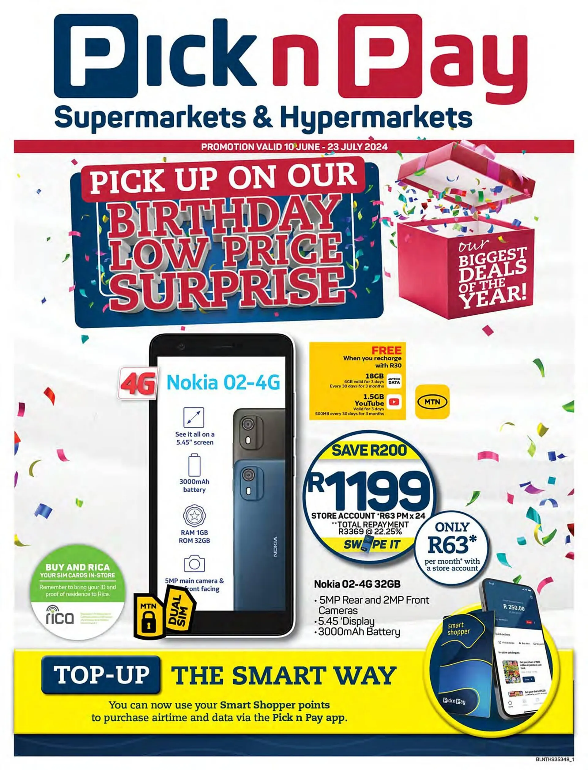 Pick n Pay catalogue from 10 June to 23 July 2024 - Catalogue Page 1