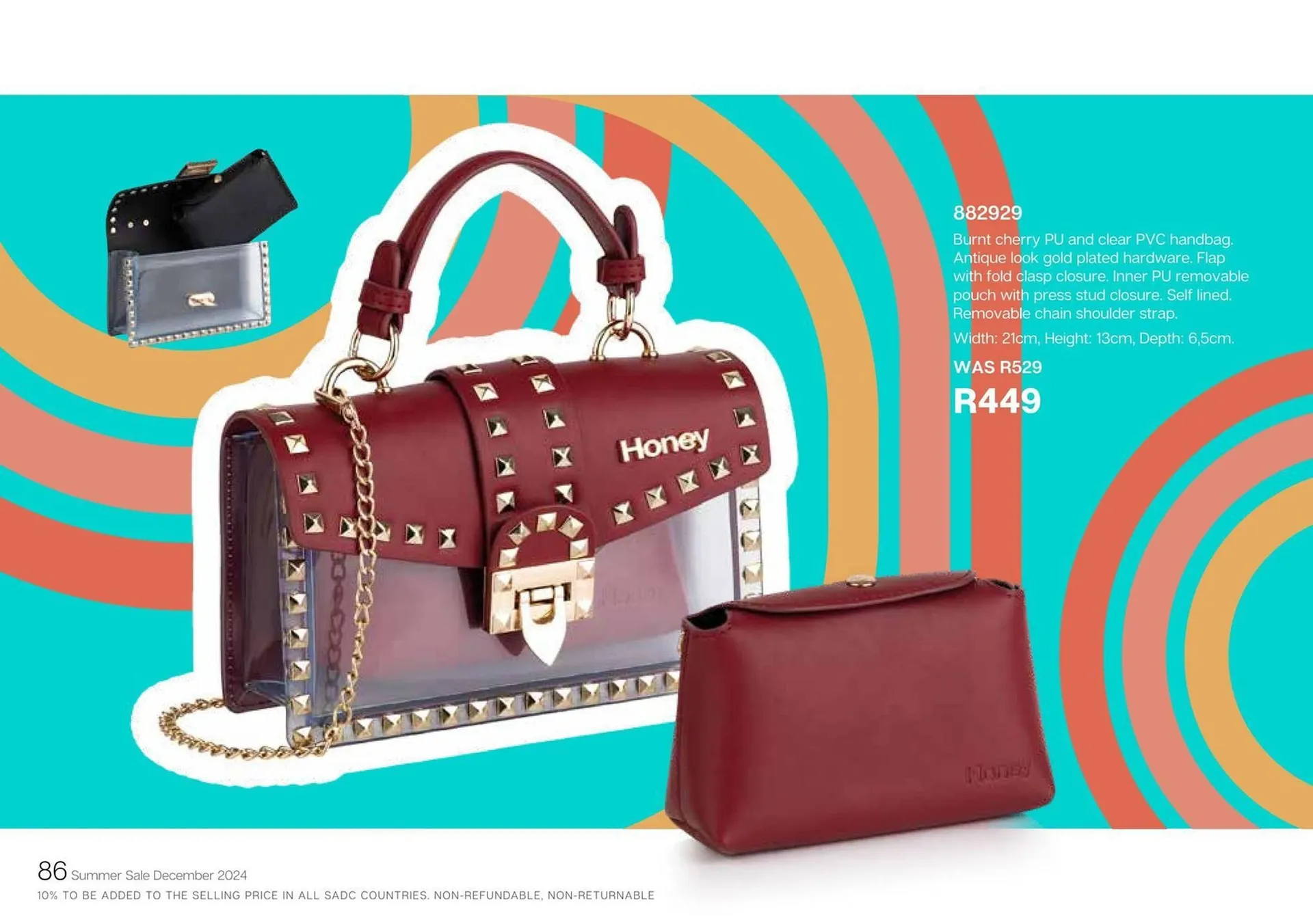 Honey Fashion Accessories catalogue from 19 December to 31 December 2024 - Catalogue Page 168