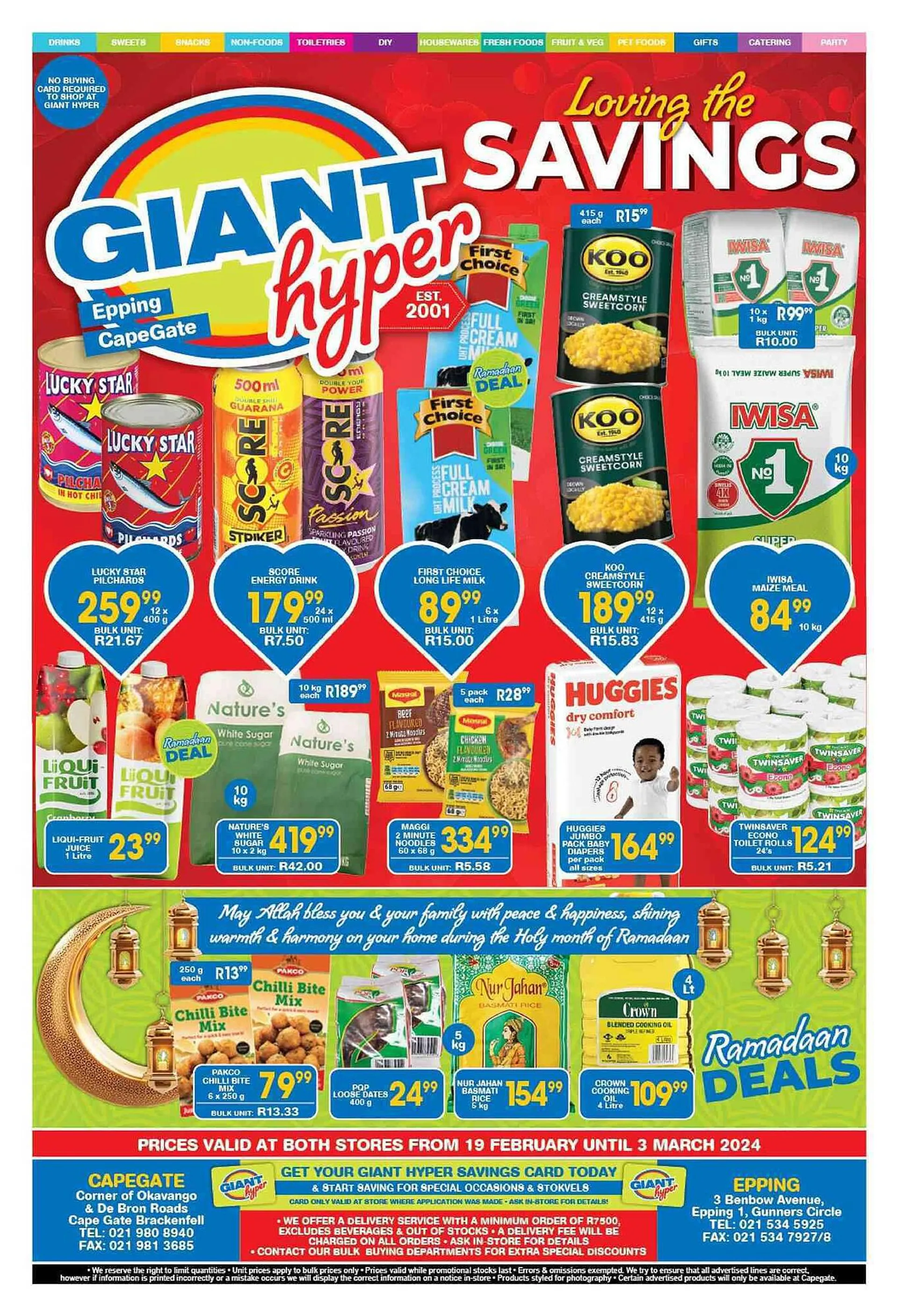 Giant Hyper catalogue - 19 February 3 March 2024 - Page 1