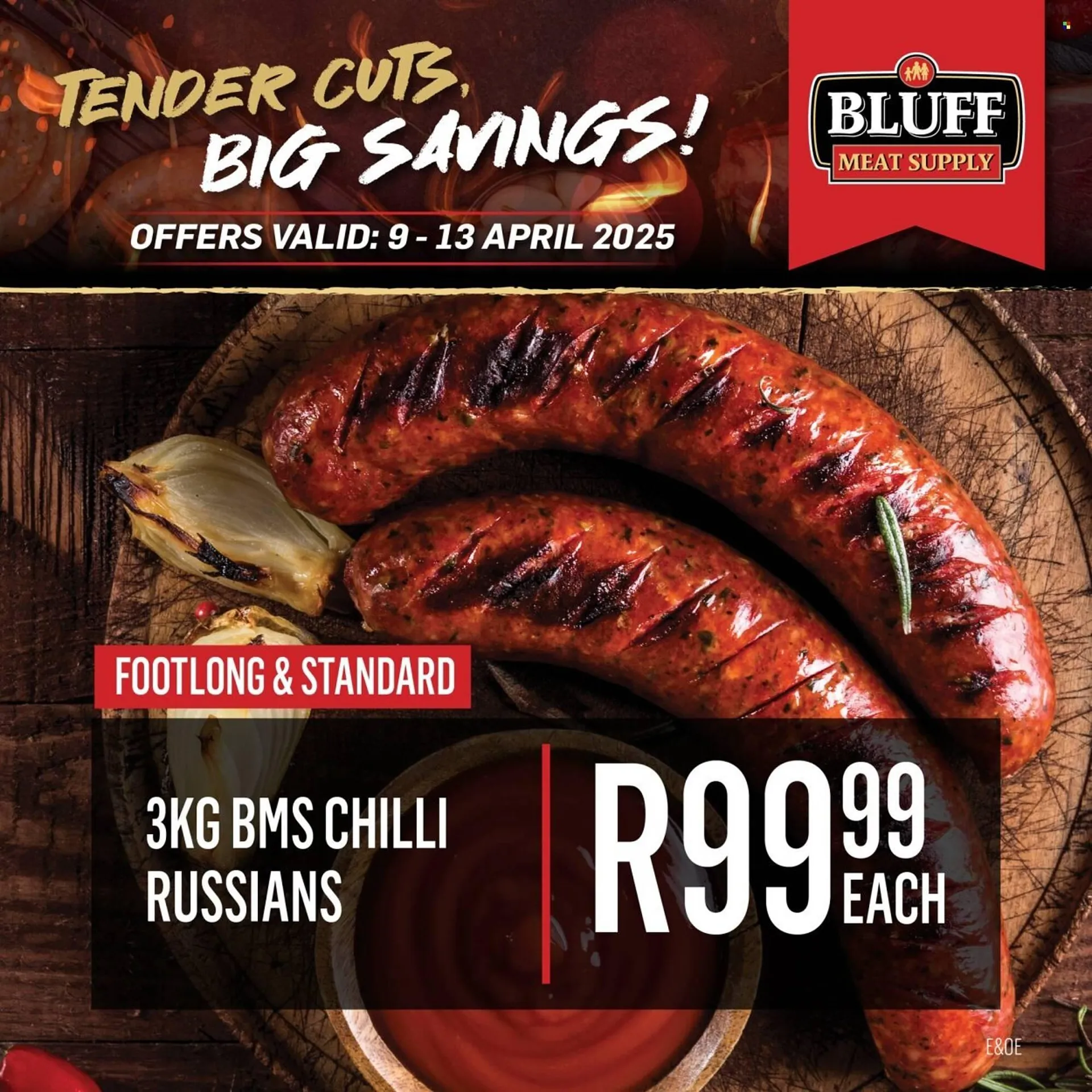 Bluff Meat Supply catalogue from 9 April to 13 April 2025 - Catalogue Page 1