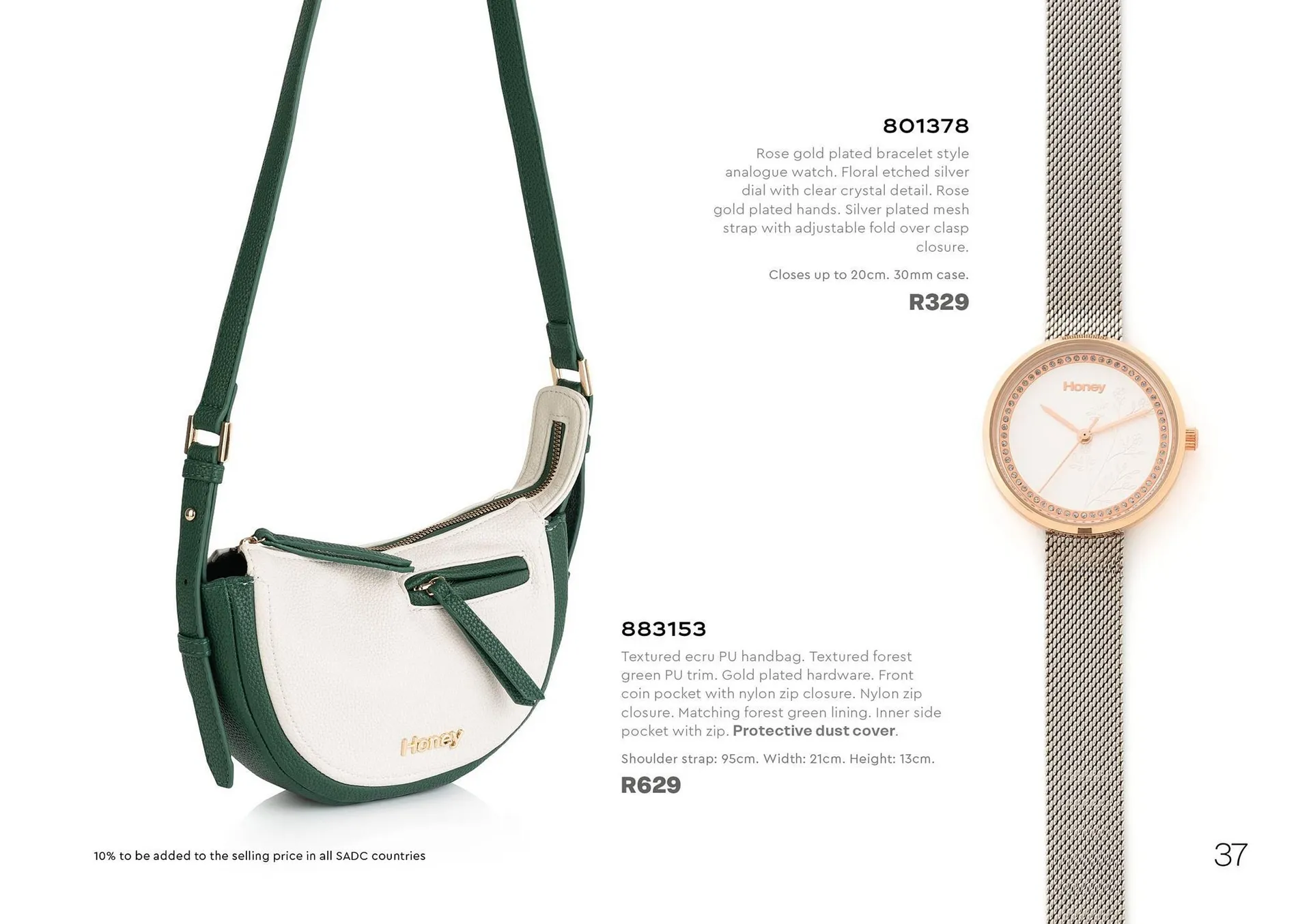 Honey Fashion Accessories catalogue from 31 July to 6 August 2025 - Catalogue Page 1