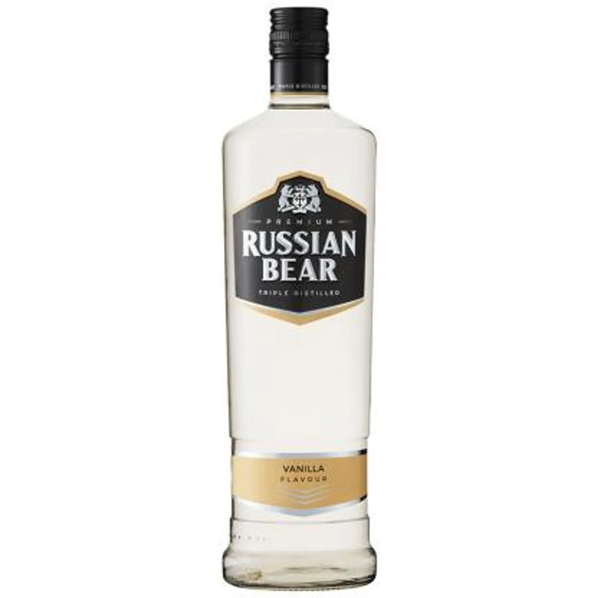 Russian Bear Premium Triple Distilled Vanilla Flavour (1x750ML)