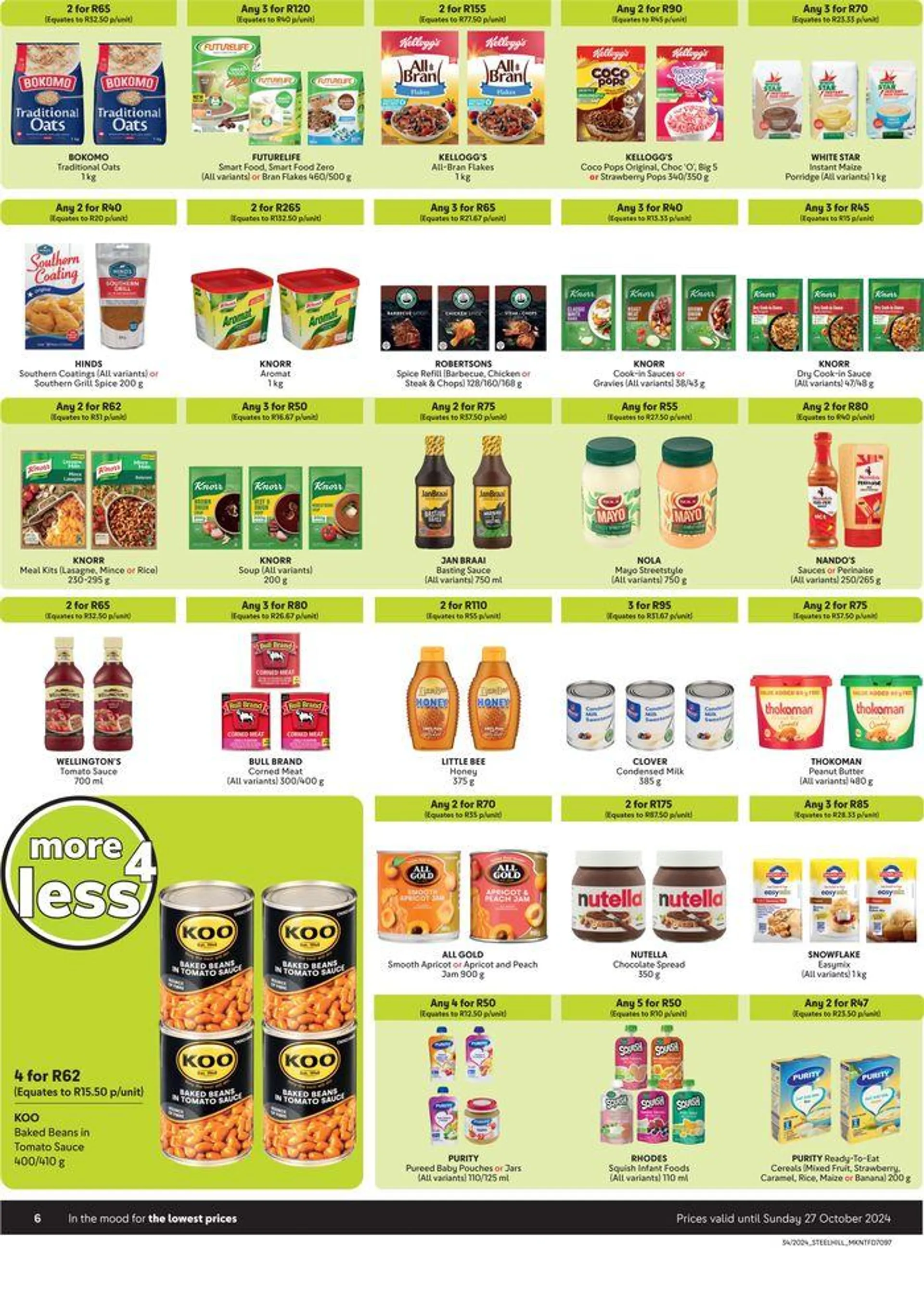 Makro : More 4 Less from 19 August to 27 October 2024 - Catalogue Page 6