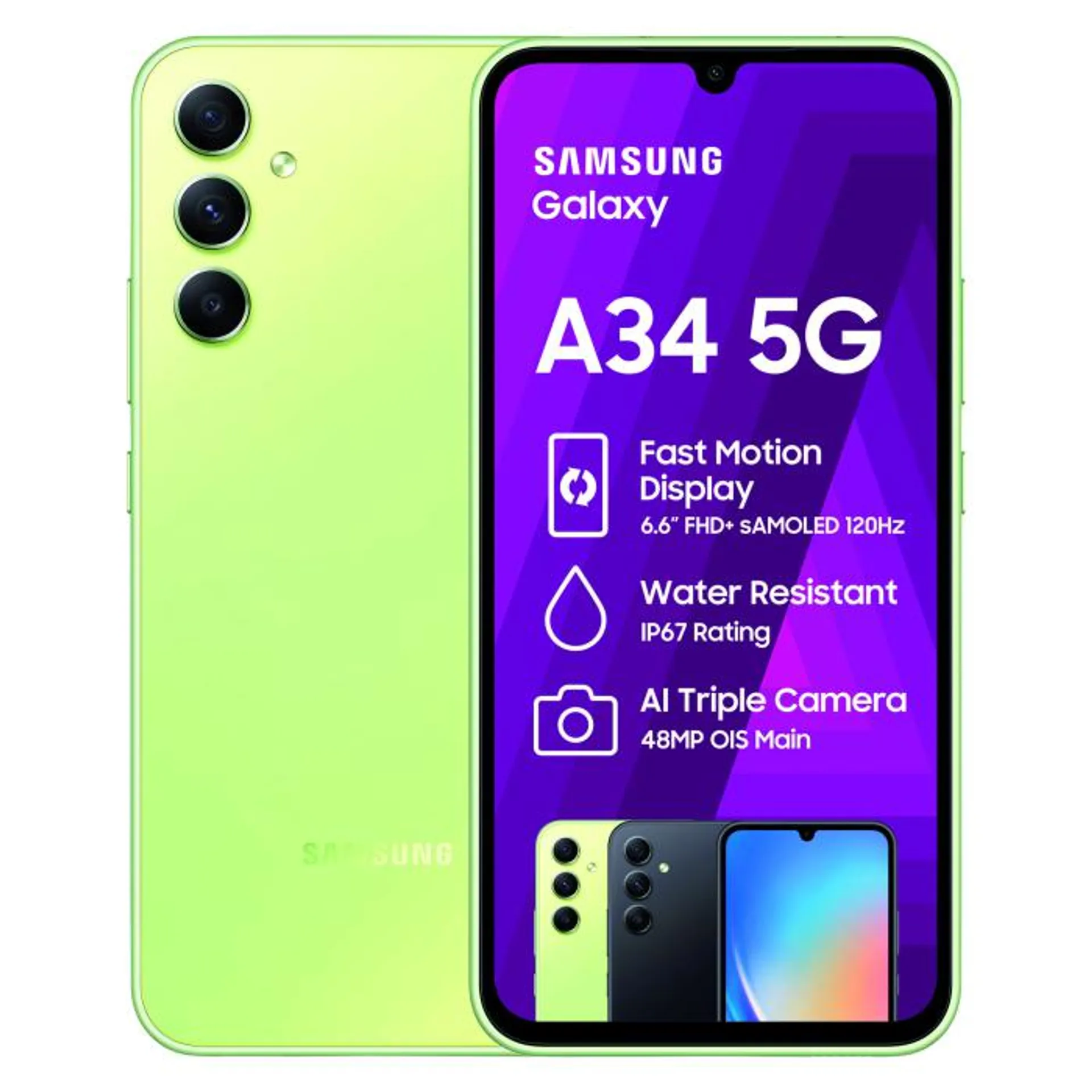 Samsung Galaxy A34 5G Green