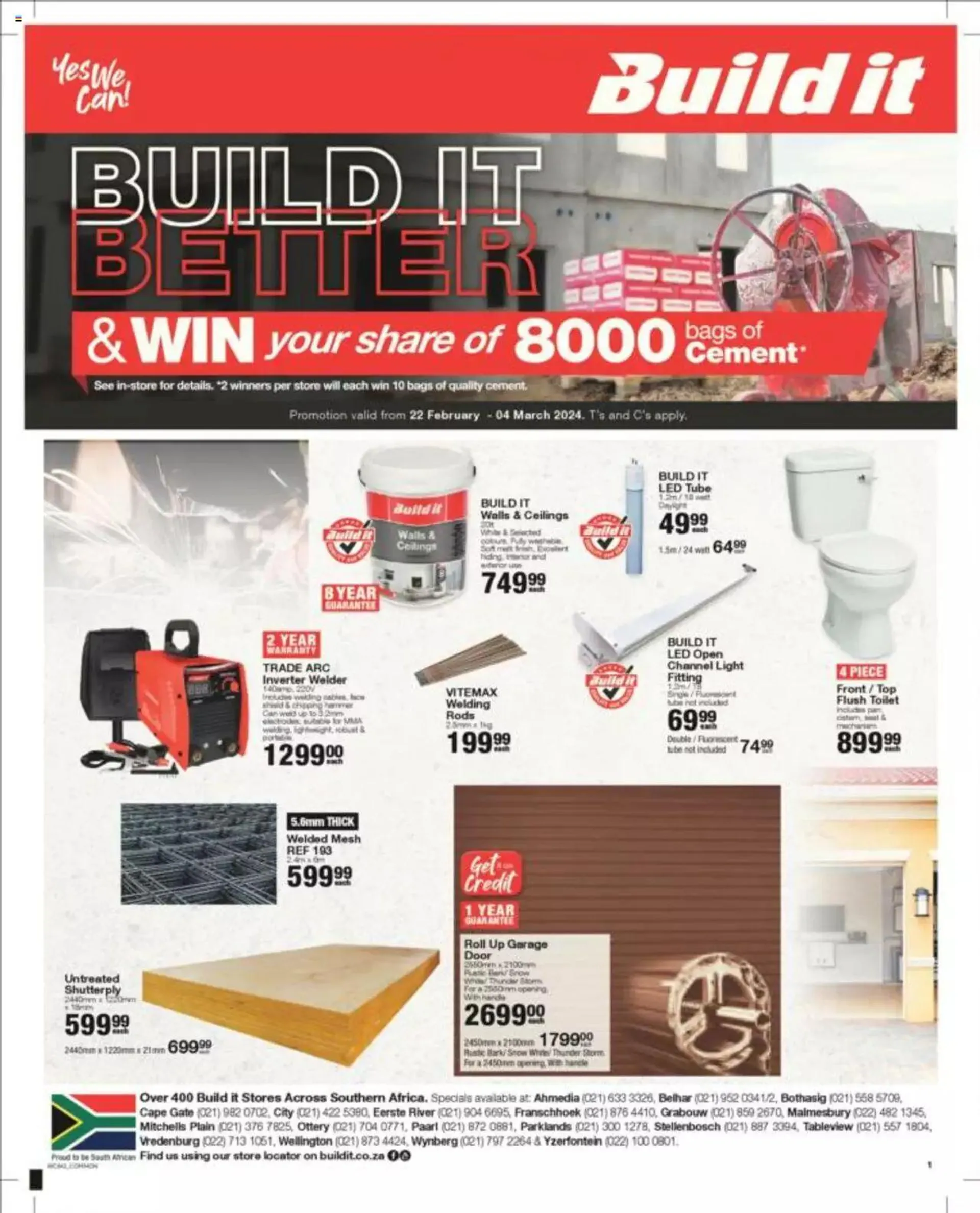 Build It Western Cape - Specials - 22 February 4 March 2024