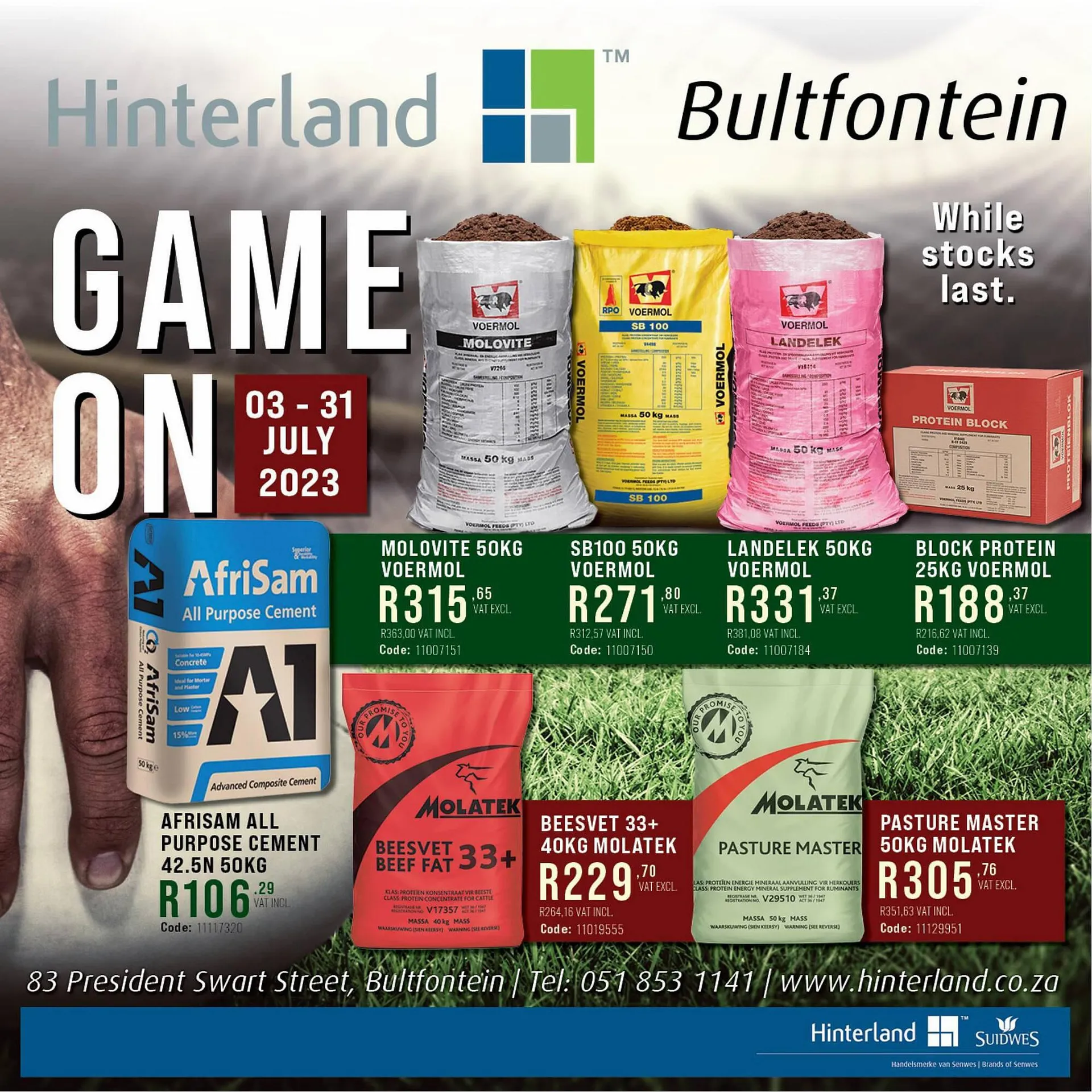 Hinterland catalogue - 1