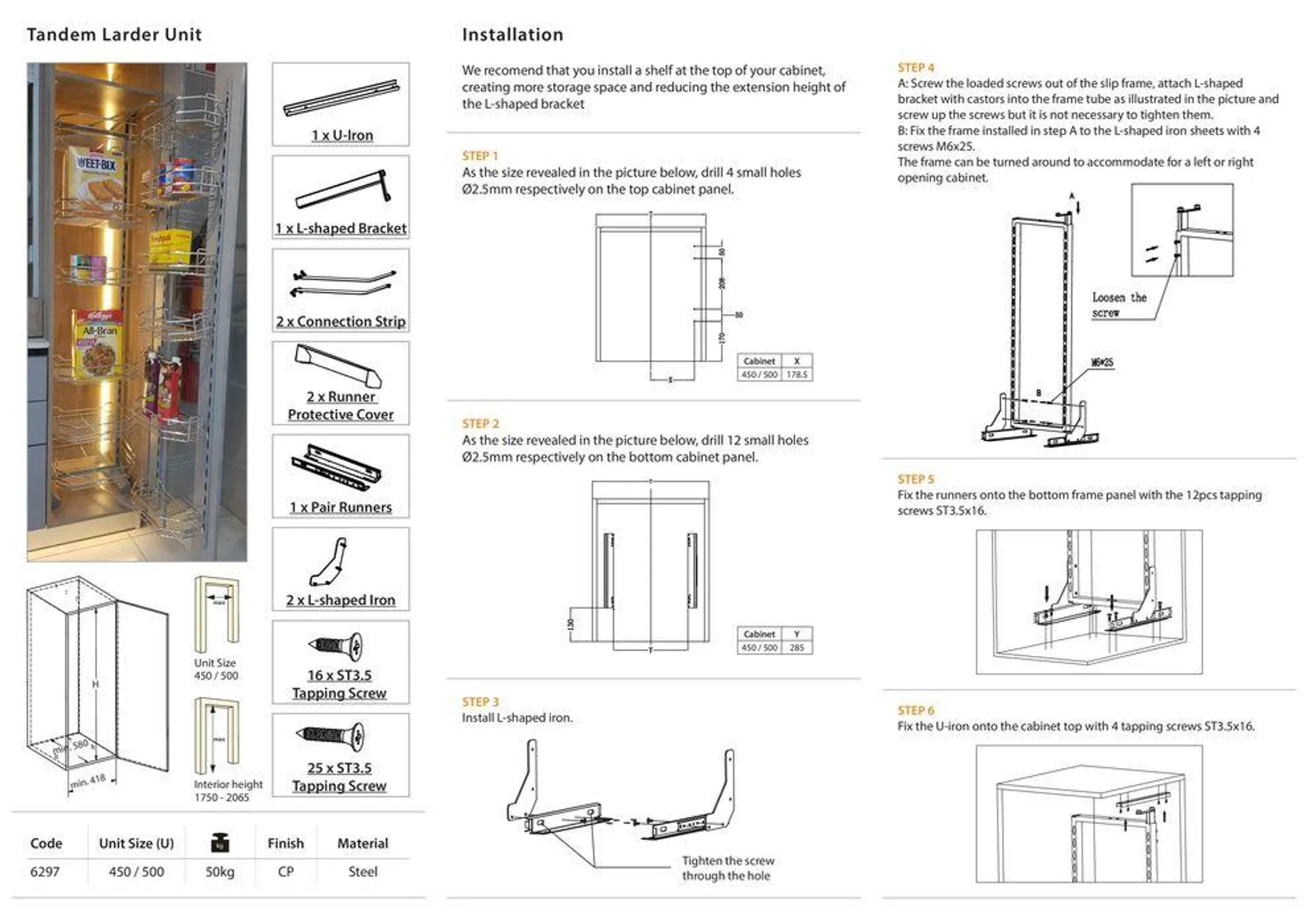 Tandem Larder Unit from 22 November to 30 June 2024 - Catalogue Page 2