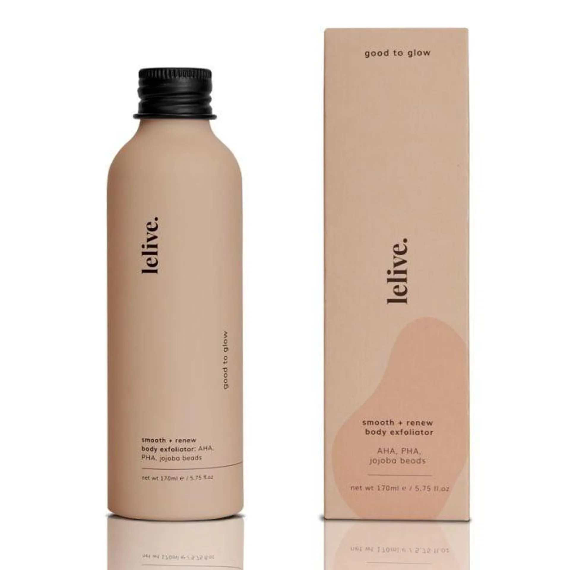 Lelive - Good to Glow Body Exfoliator Smooth + Renew 170ml