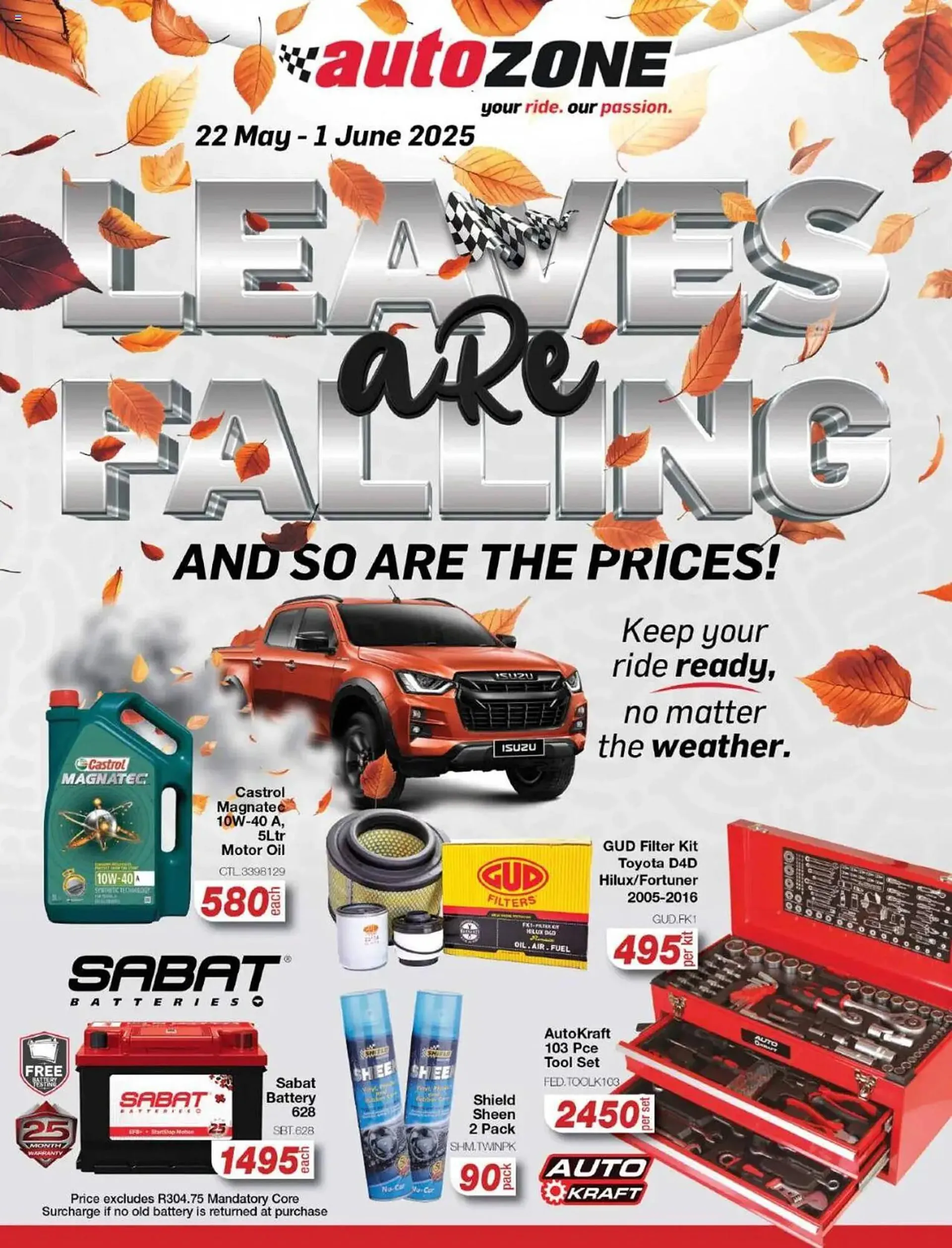 AutoZone catalogue - 1