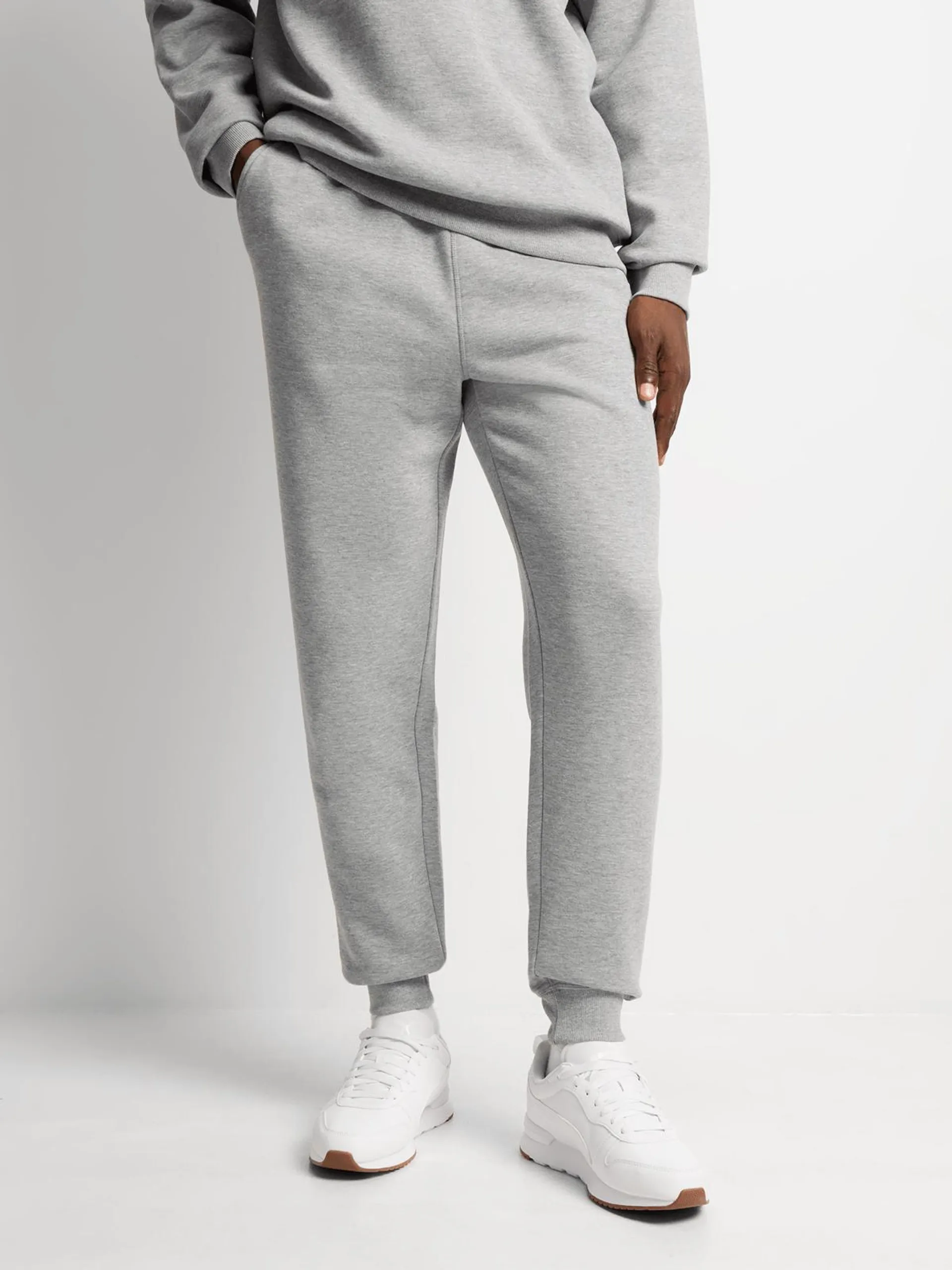 TS Mens Dynamic Fleece Grey Melange Jogger