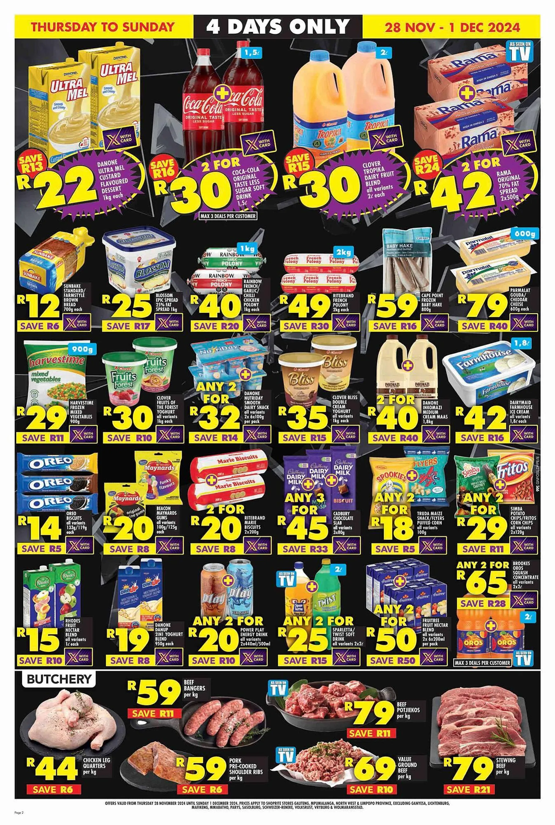 Shoprite catalogue from 28 November to 1 December 2024 - Catalogue Page 2