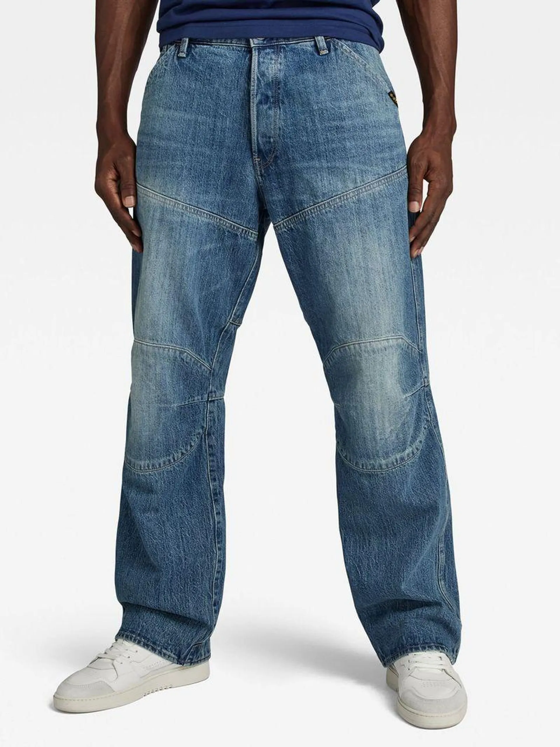 G-Star Men's 5620 Elwood 3D Loose Blue Jeans