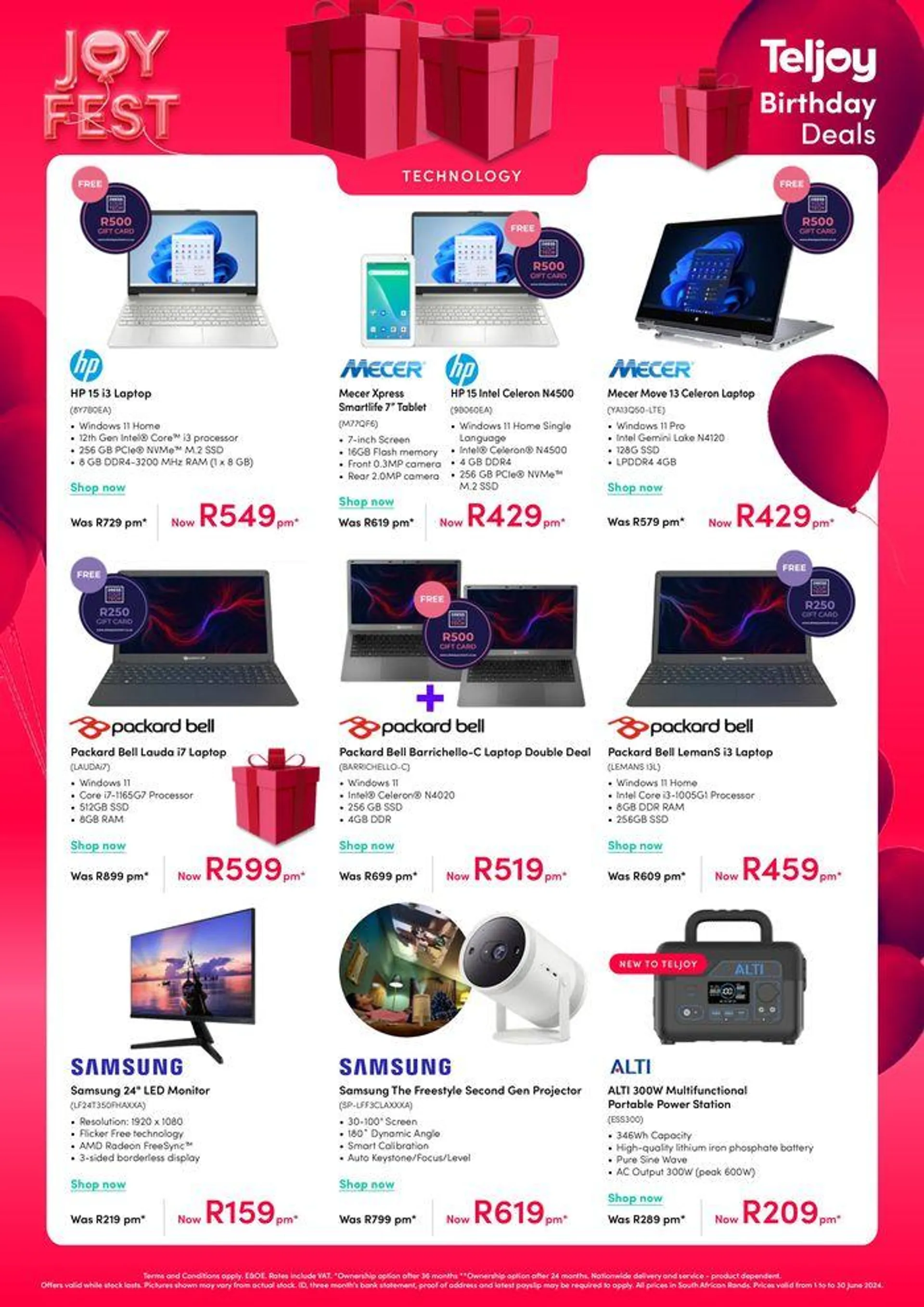 THE BEST BIRTHDAY DEALS from 4 June to 30 June 2024 - Catalogue Page 6