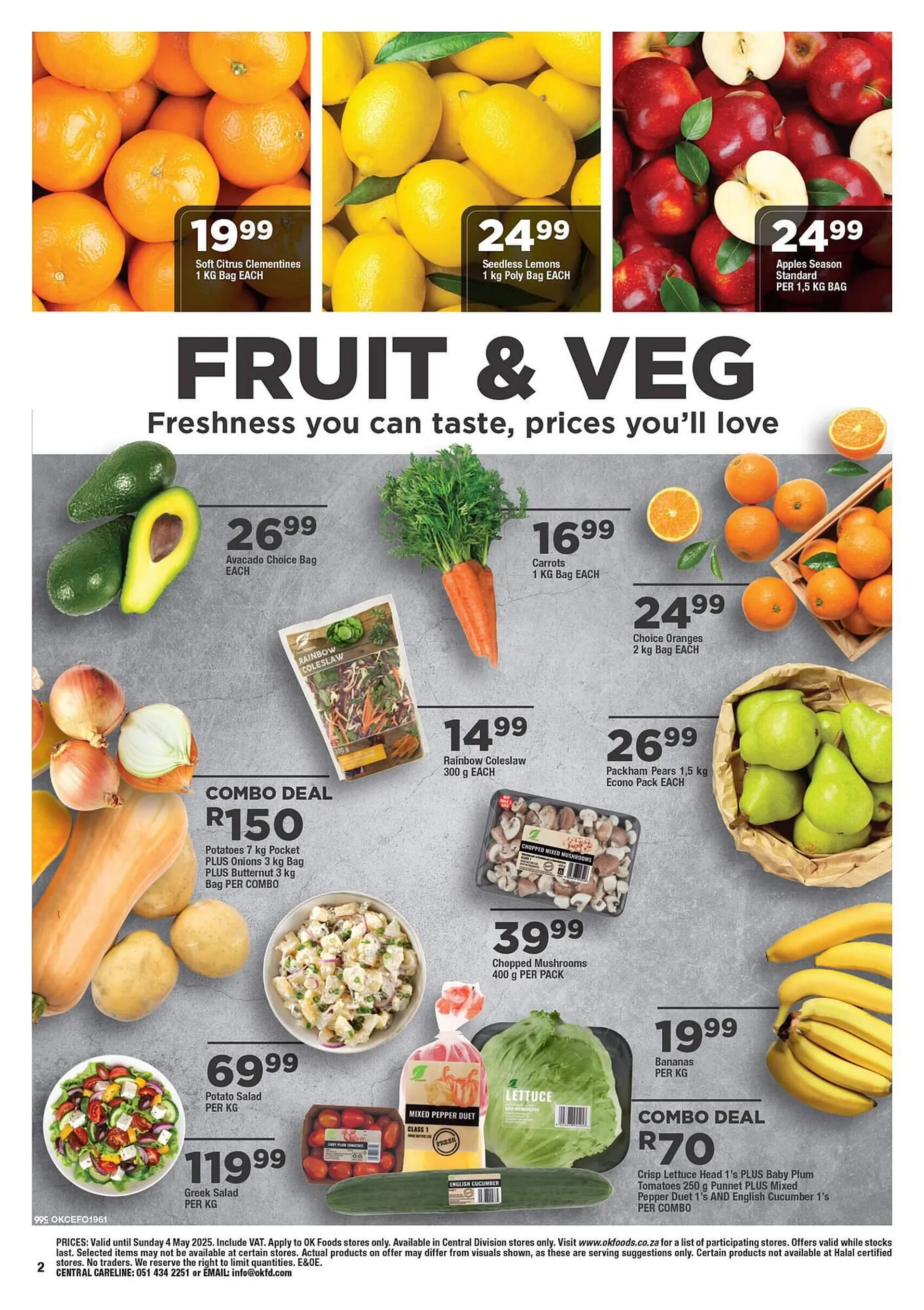 OK Foods catalogue from 23 April to 4 May 2025 - Catalogue Page 1