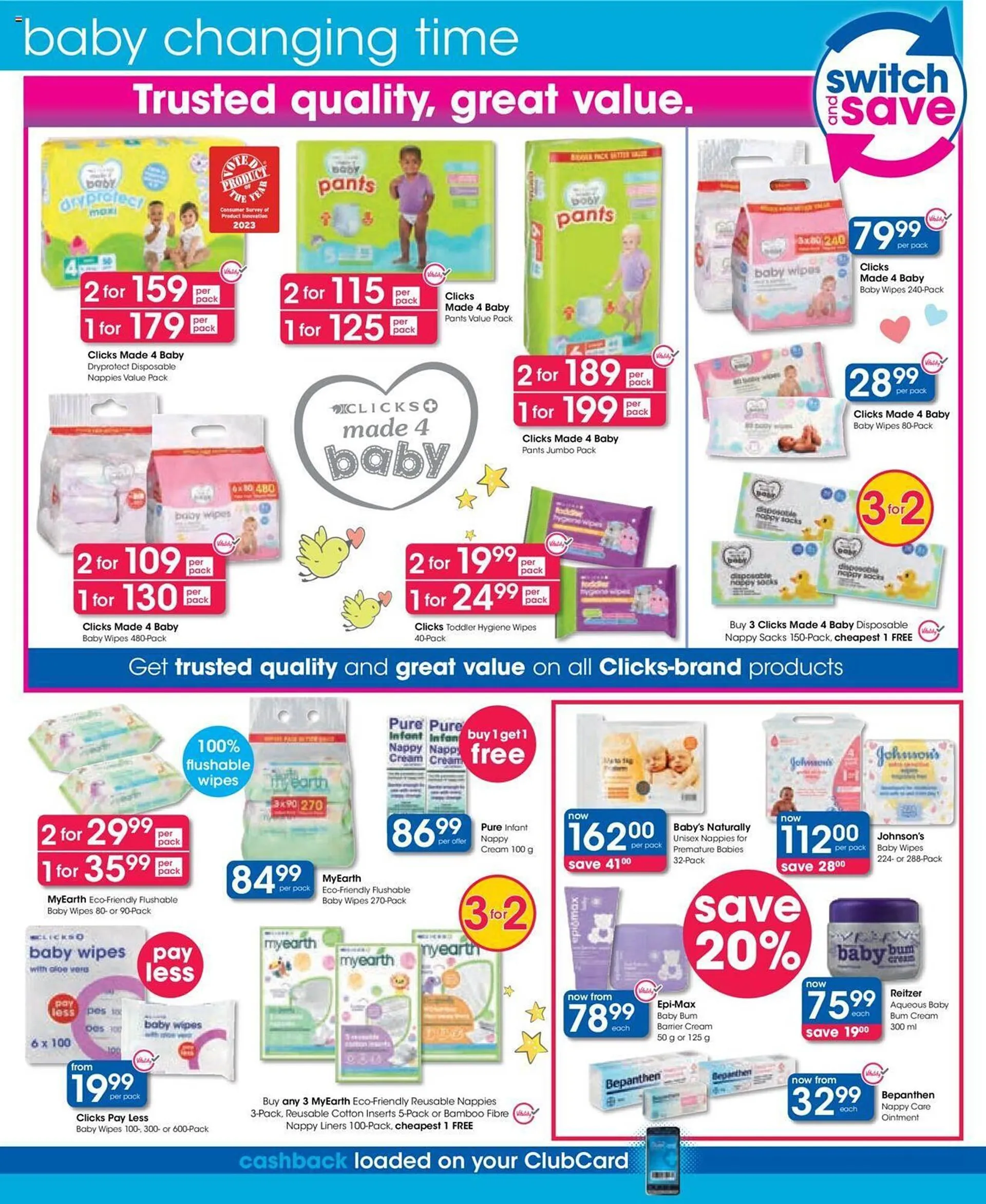 Clicks catalogue from 18 April to 6 May 2024 - Catalogue Page 36