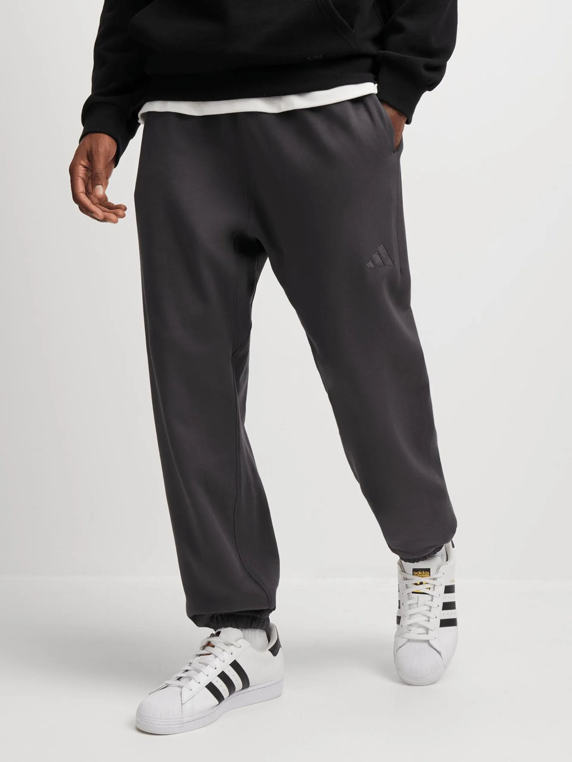 adidas Mens Utility Black Sweatpants