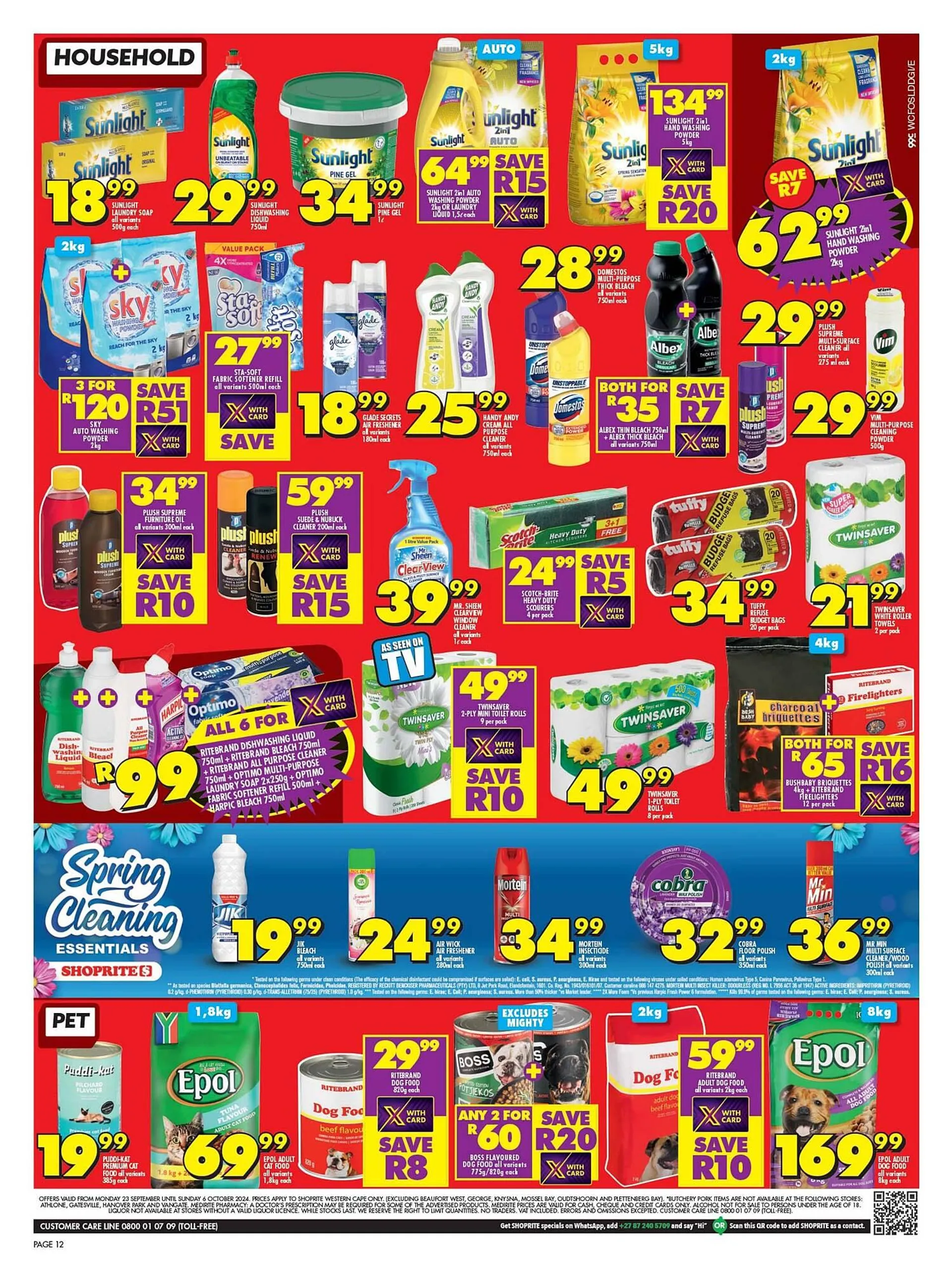 Shoprite catalogue from 23 September to 6 October 2024 - Catalogue Page 12