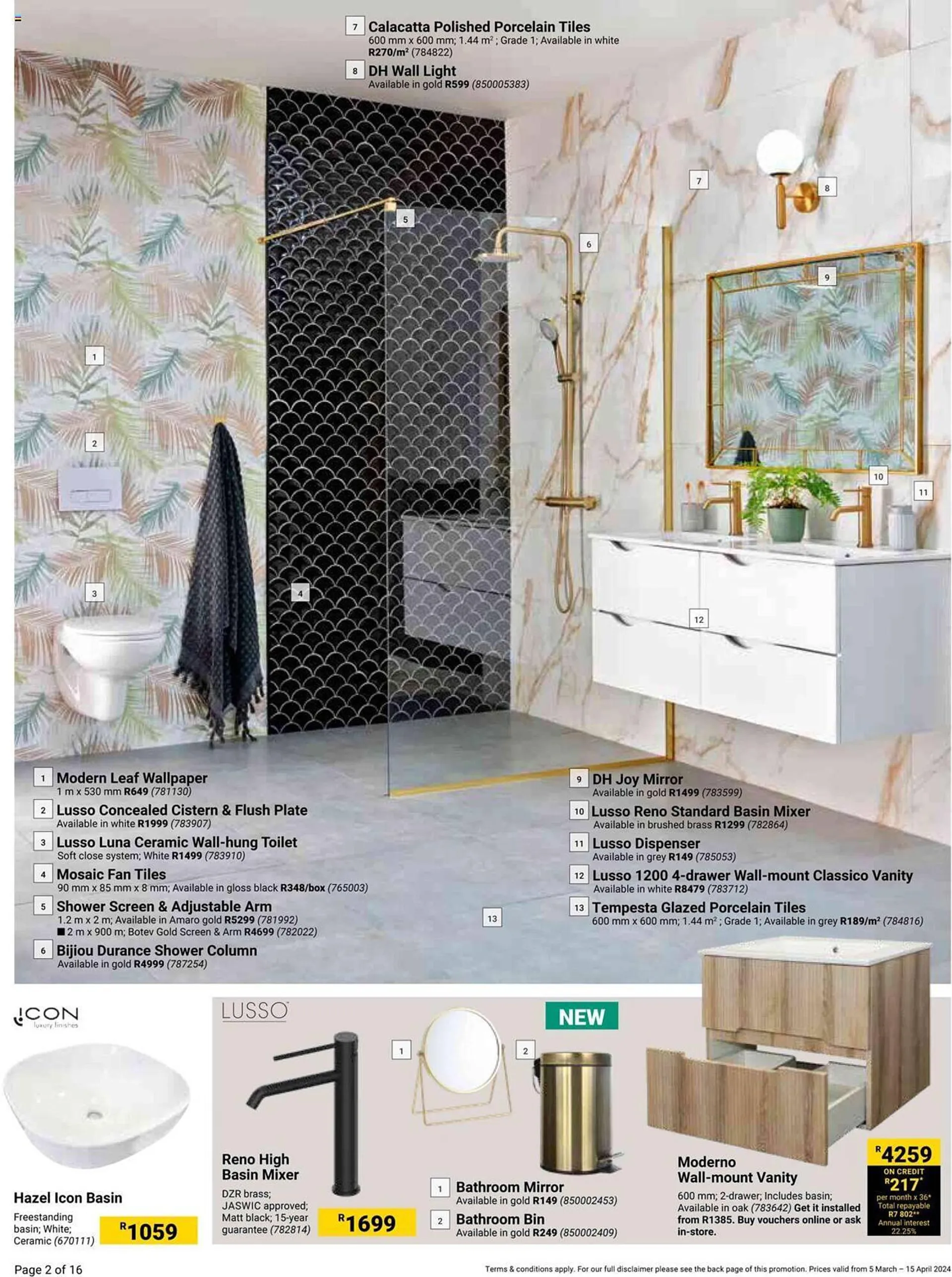 Builders Warehouse catalogue - 5 March 15 April 2024 - Page 2
