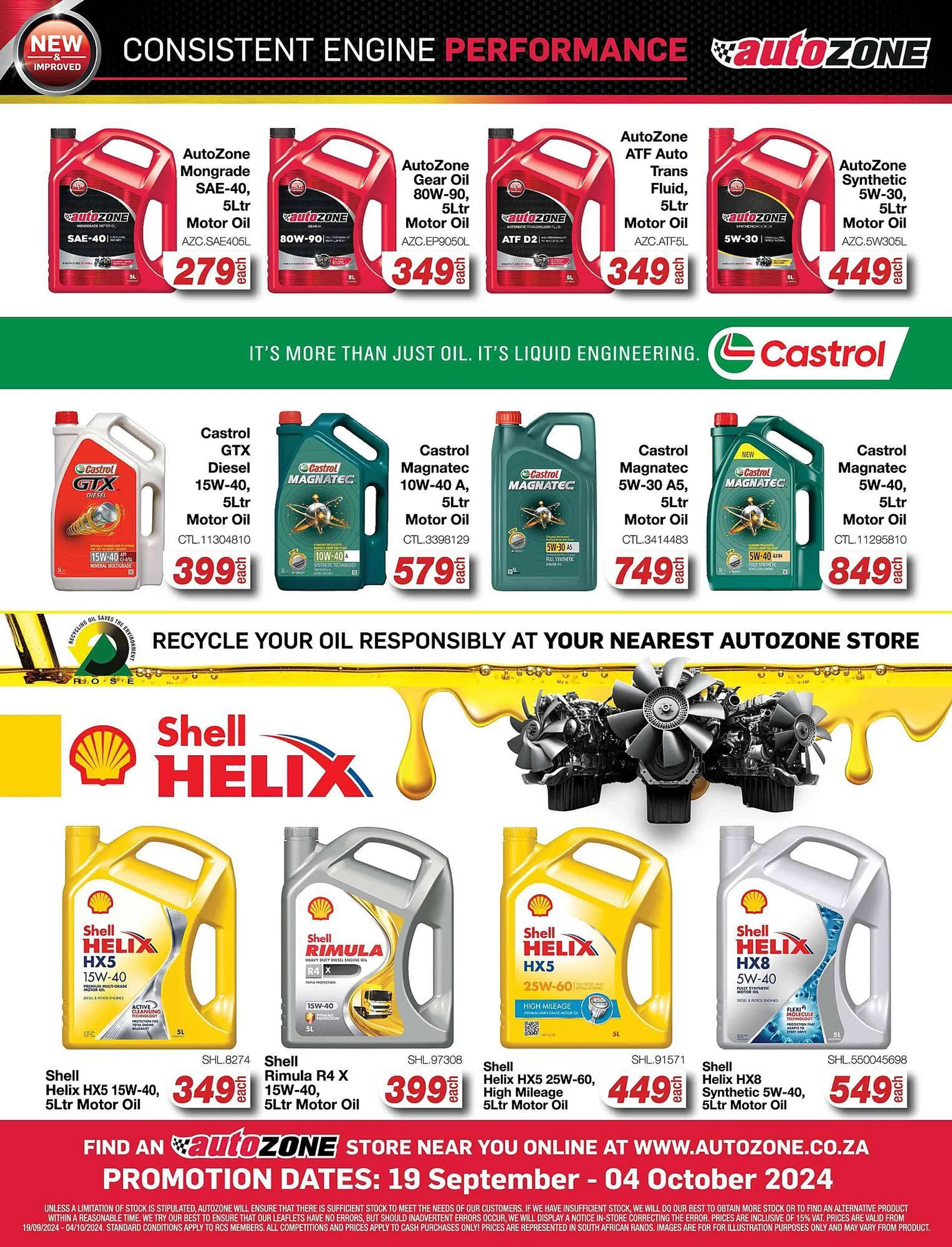 AutoZone catalogue from 19 September to 4 October 2024 - Catalogue Page 16