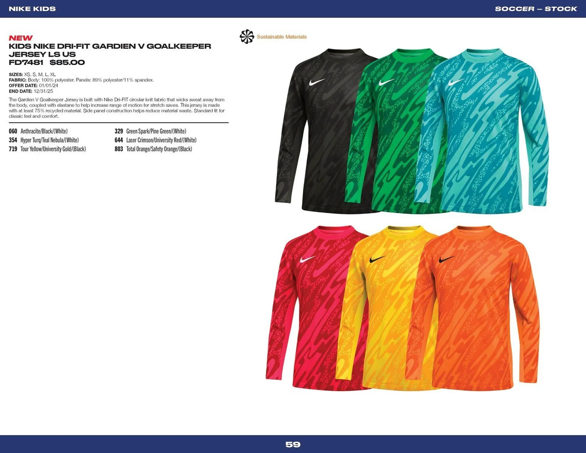 Nike catalogue from 14 June to 31 December 2024 - Catalogue Page 59