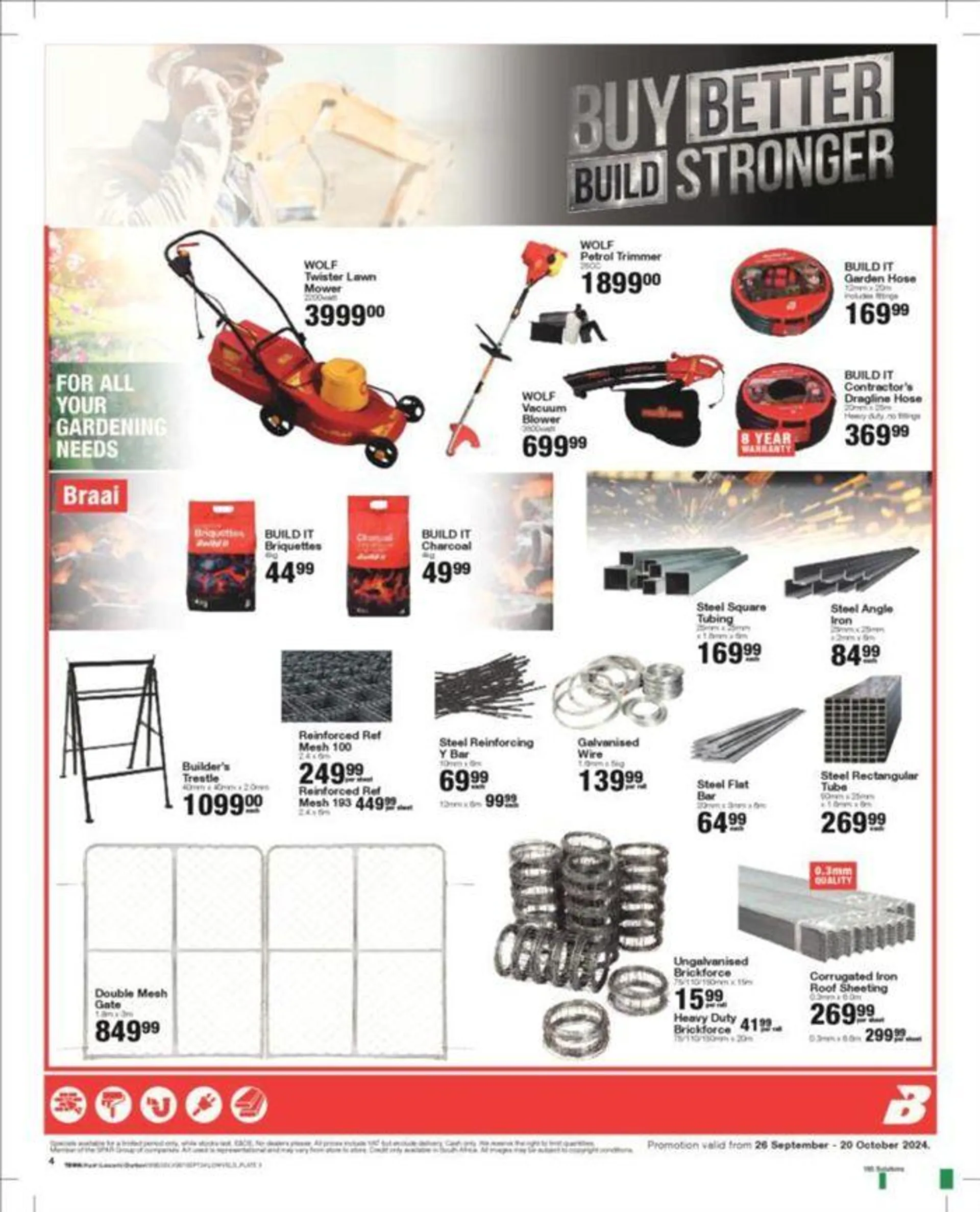 Build It Specials from 23 September to 20 October 2024 - Catalogue Page 4