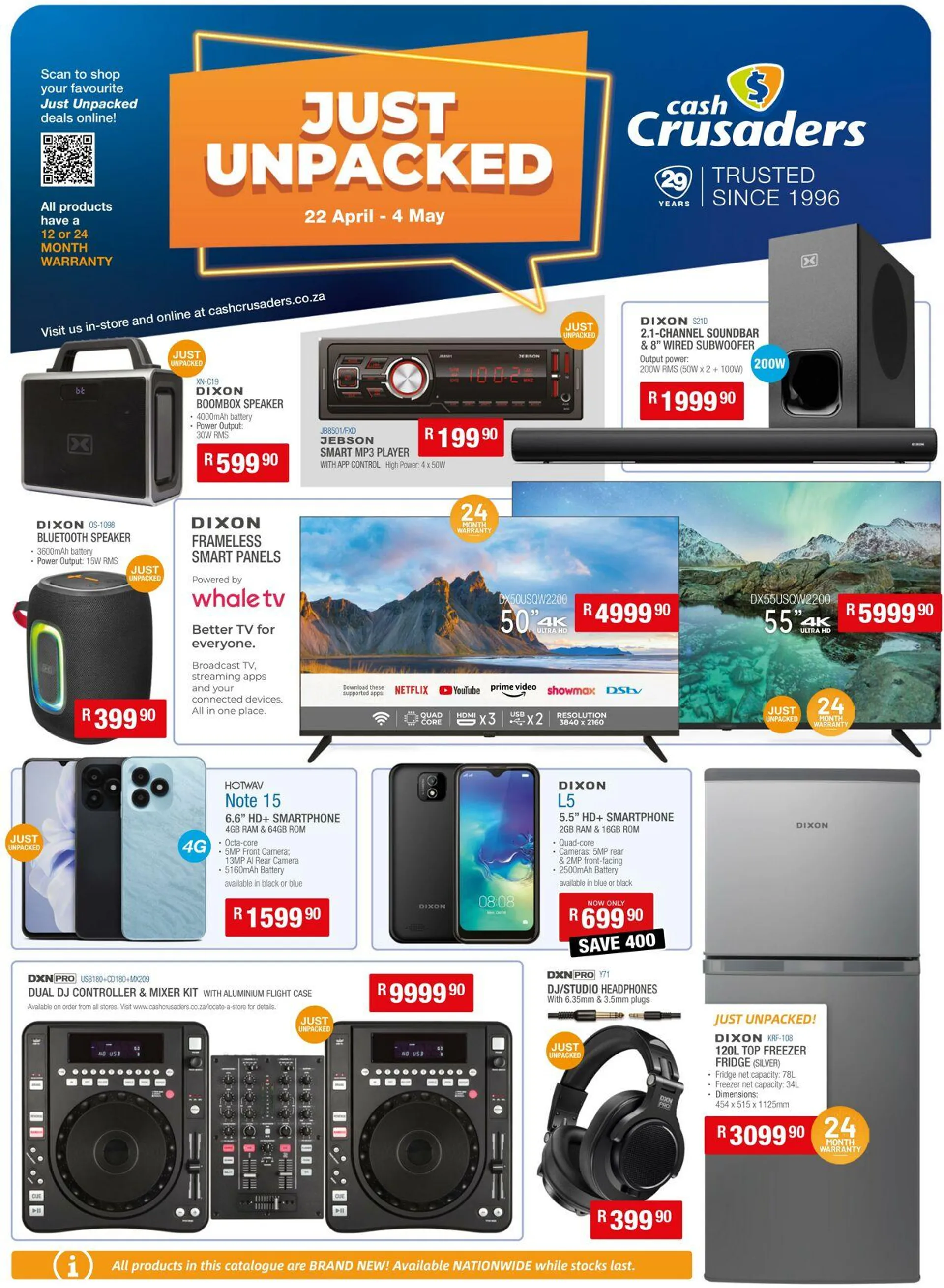 Cash Crusaders Current catalogue - 1