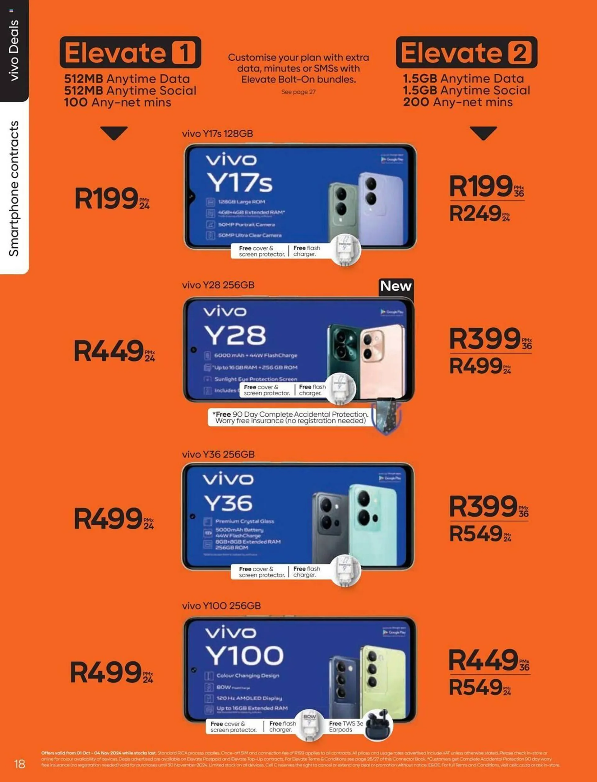 Cell C catalogue from 1 October to 4 November 2024 - Catalogue Page 18