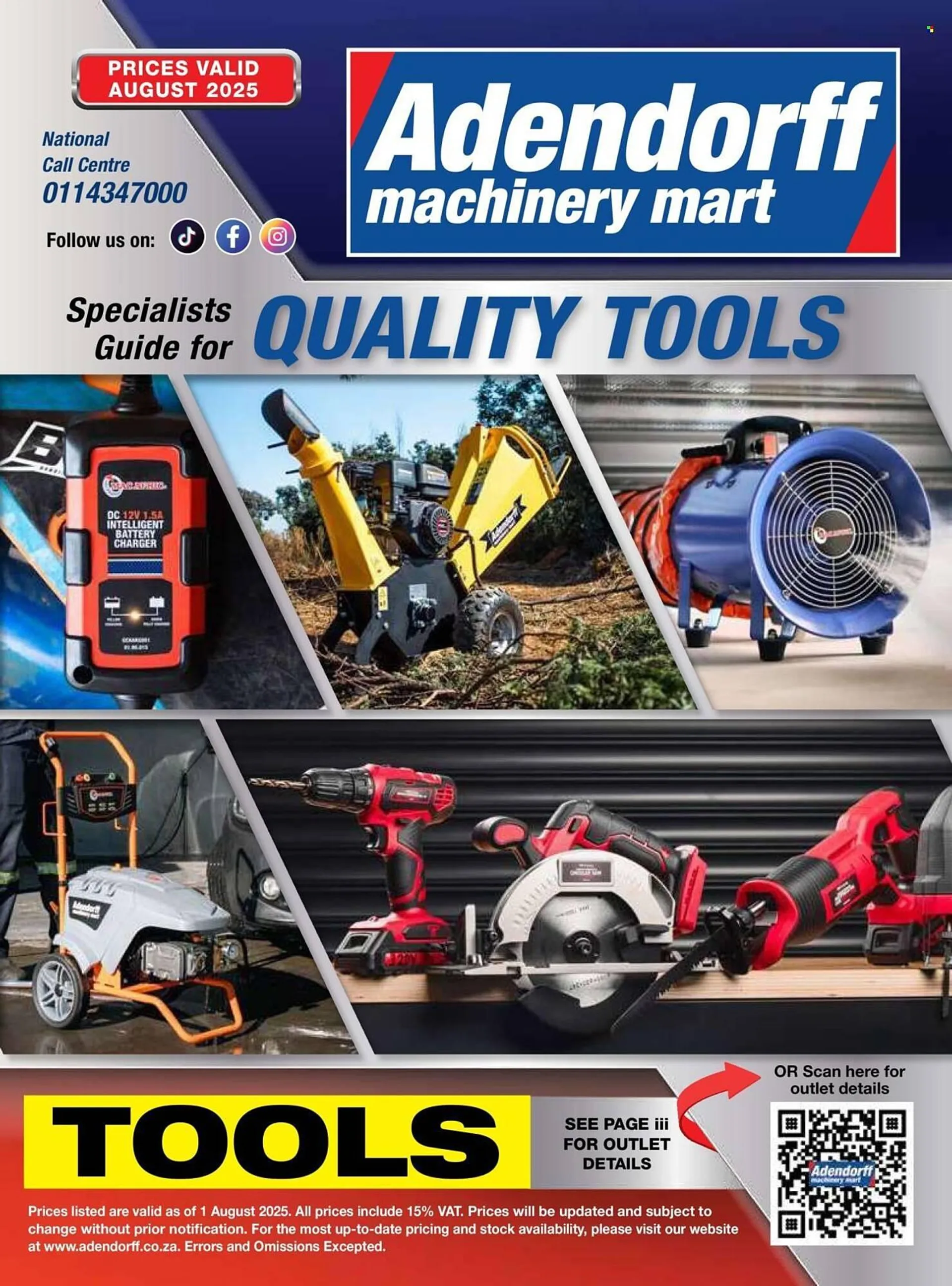 Adendorff Machinery Mart catalogue - 1