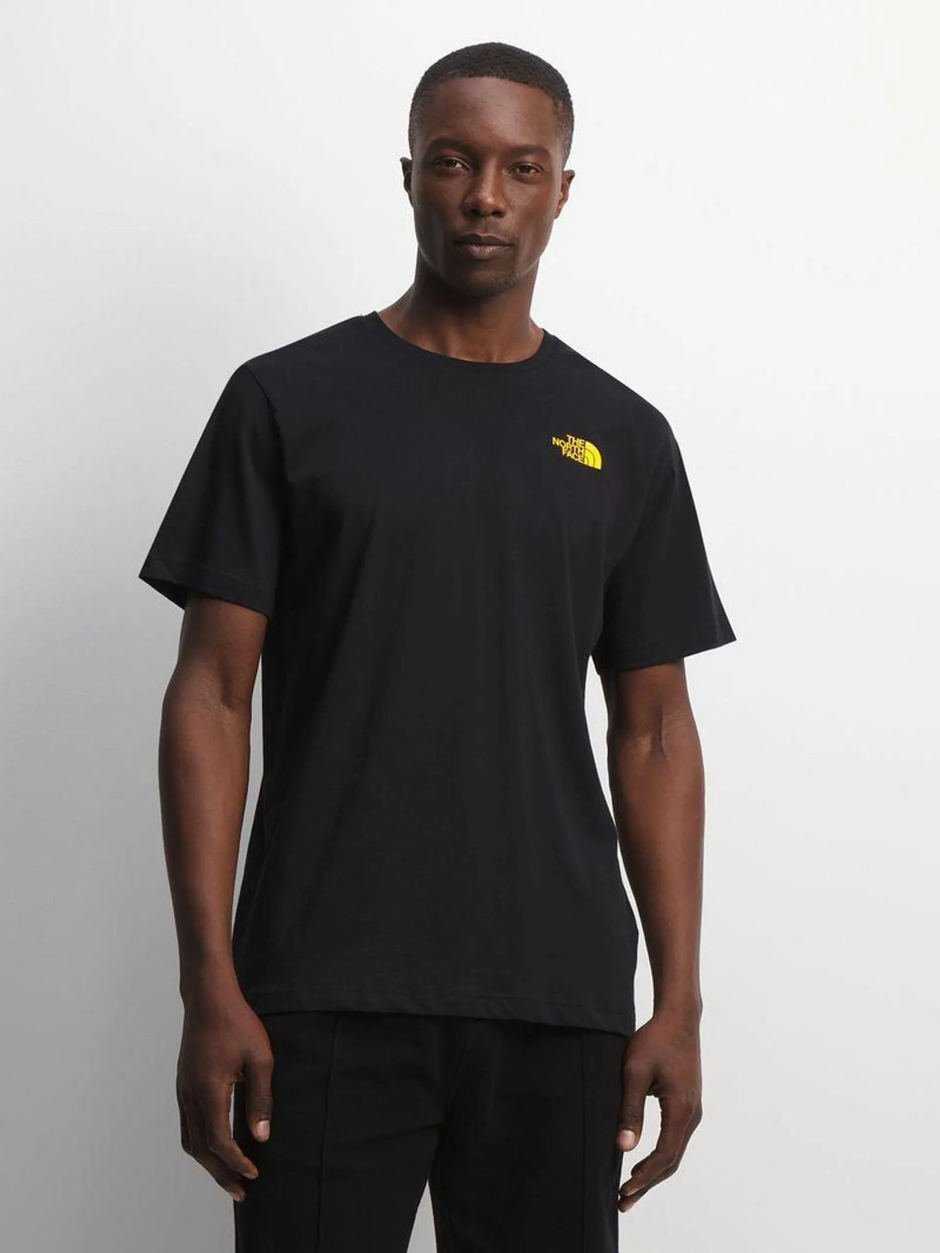 Mens The North Face Collage Black Tee