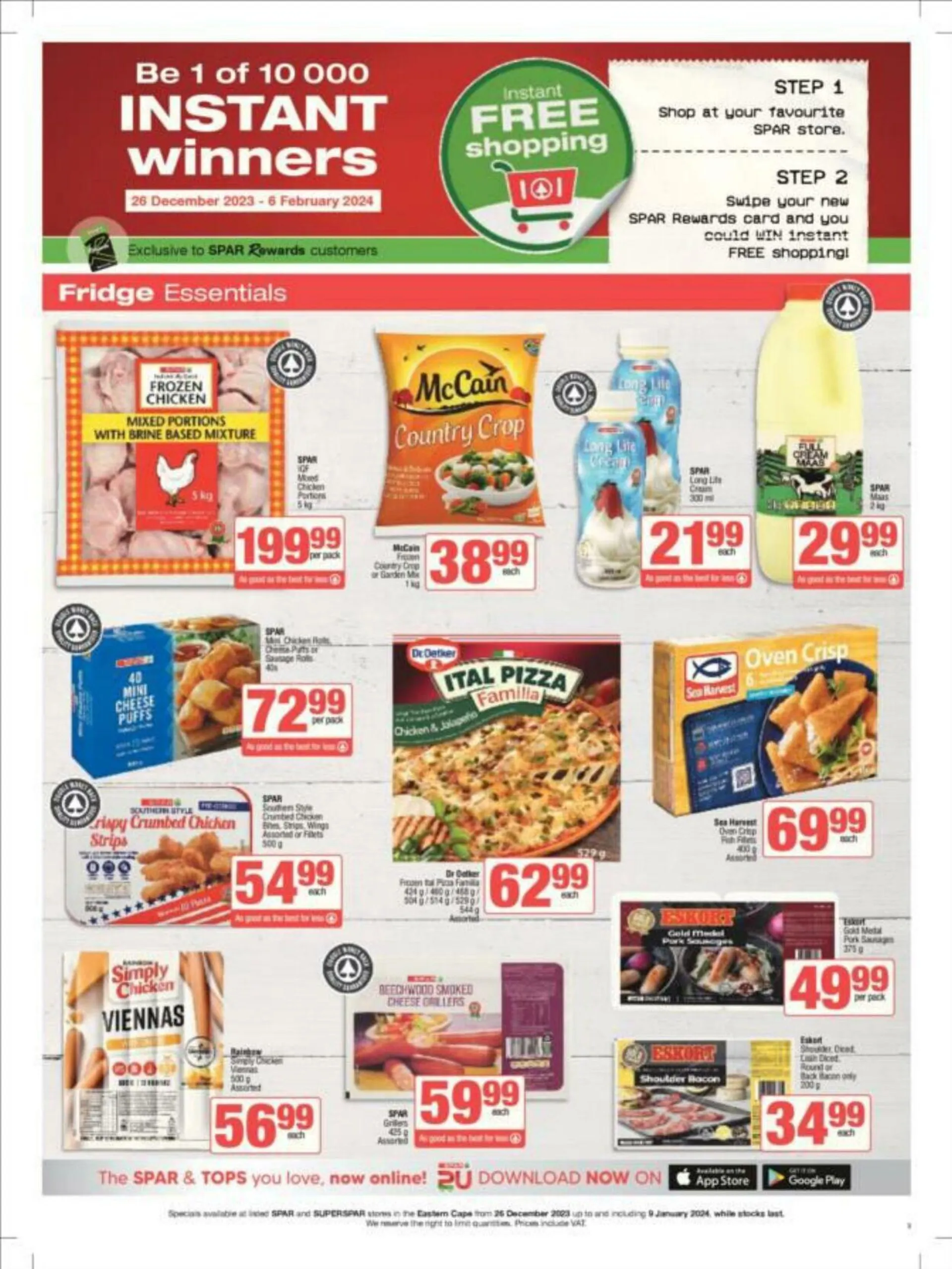 SPAR Current catalogue from 26 December to 6 February 2024 - Catalogue Page 3