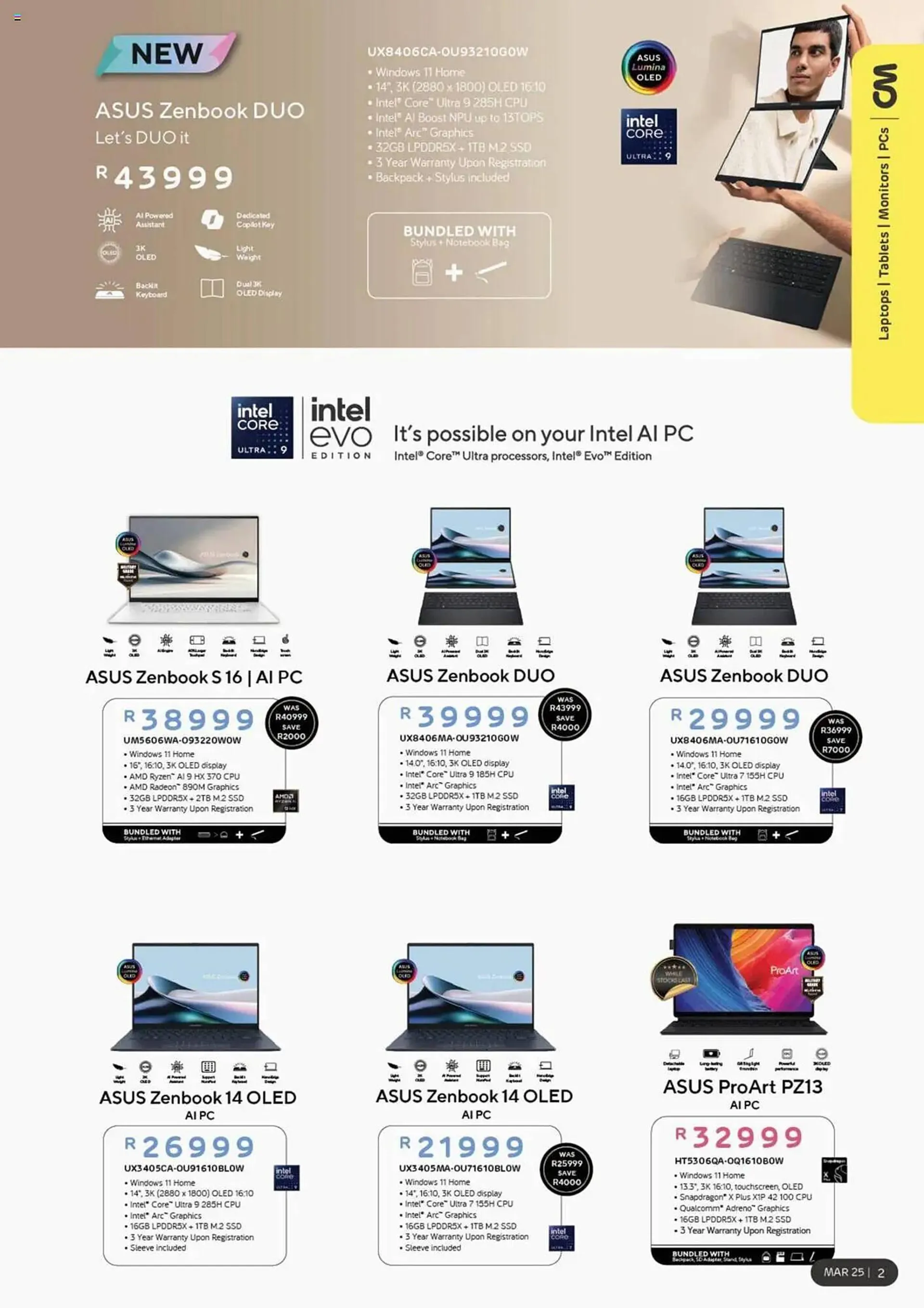 Computer Mania catalogue from 1 March to 31 March 2025 - Catalogue Page 1