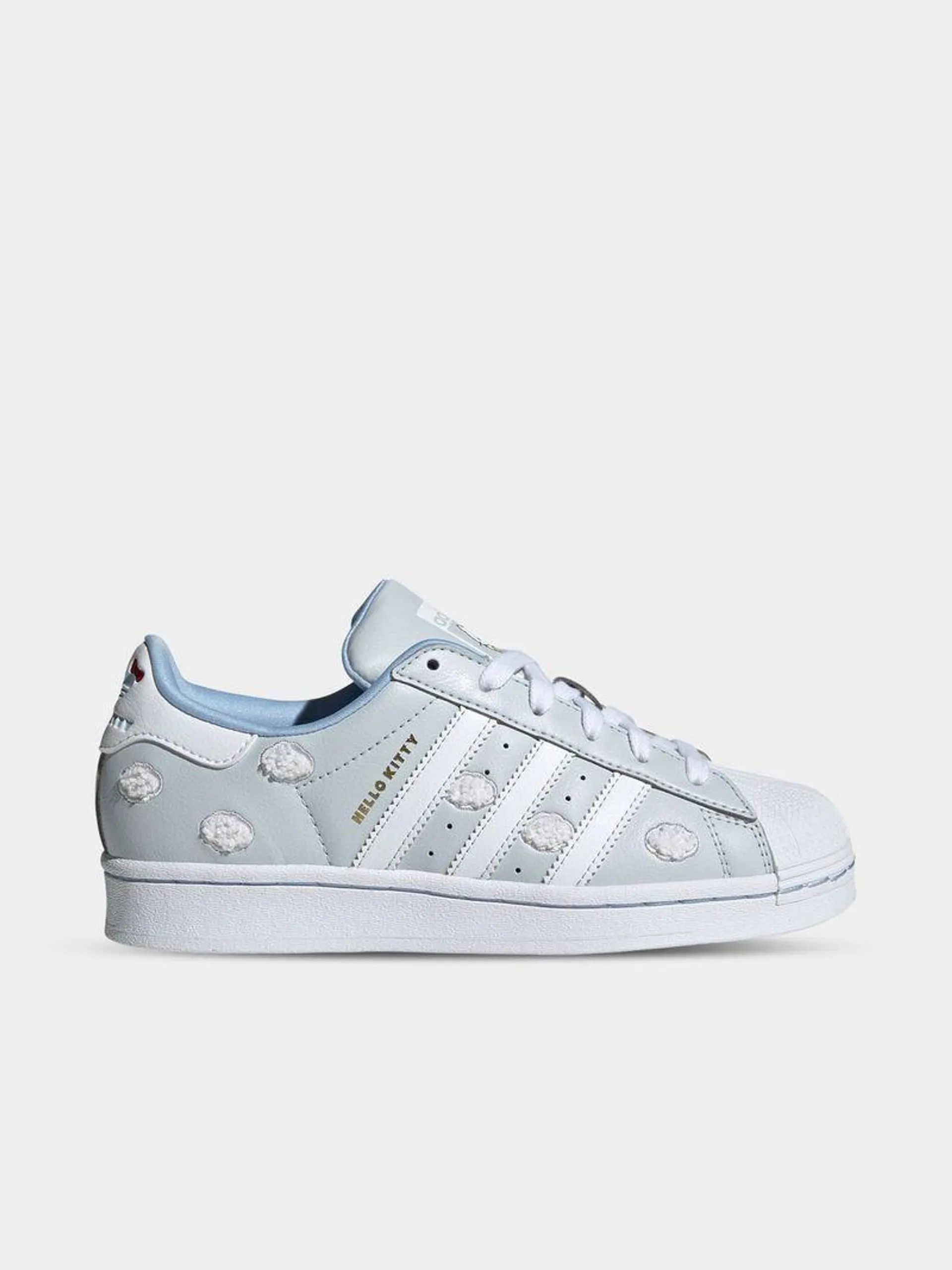 adidas Originals Junior Superstar Hello Kitty White Sneaker