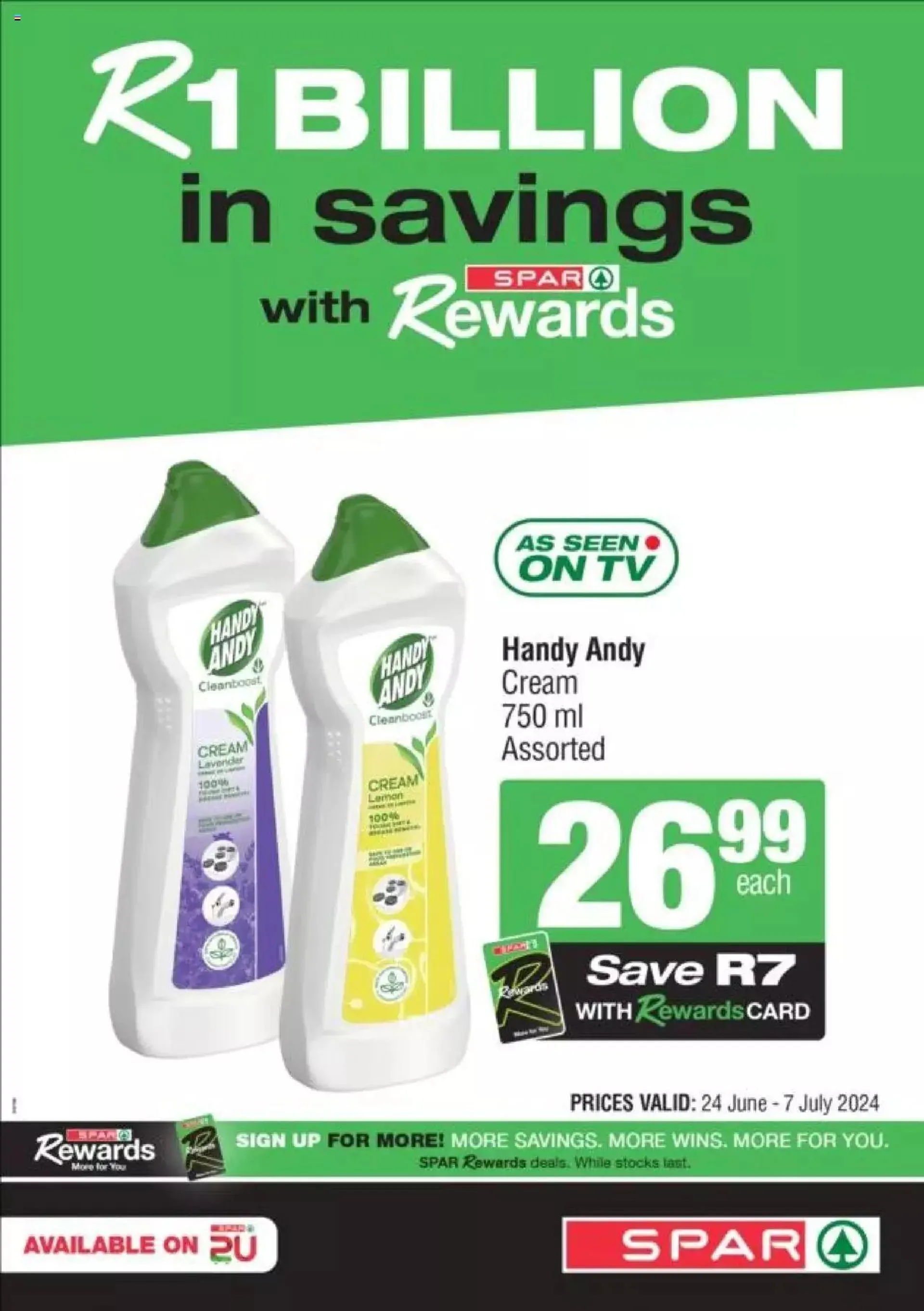 Spar Specials from 24 June to 7 July 2024 - Catalogue Page 4