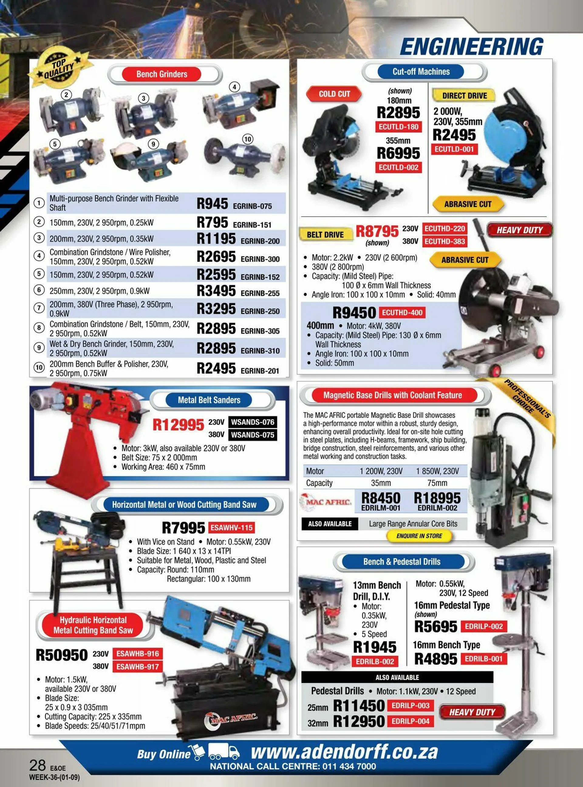 Adendorff Machinery Mart Current catalogue from 2 October to 16 October 2024 - Catalogue Page 30