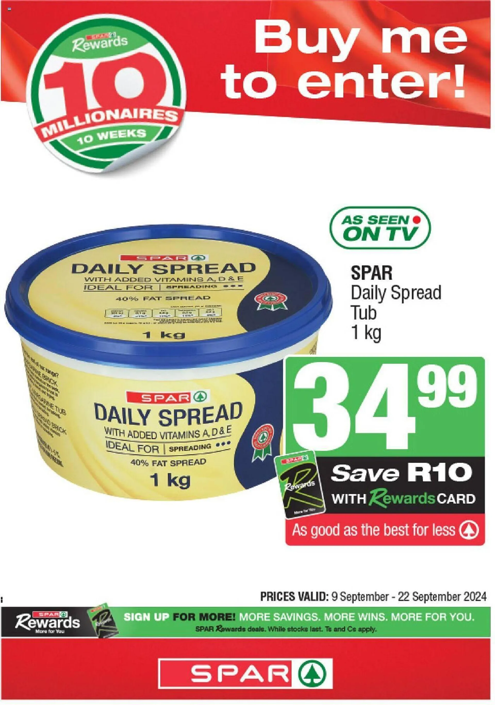 Spar catalogue from 9 September to 22 September 2024 - Catalogue Page 6