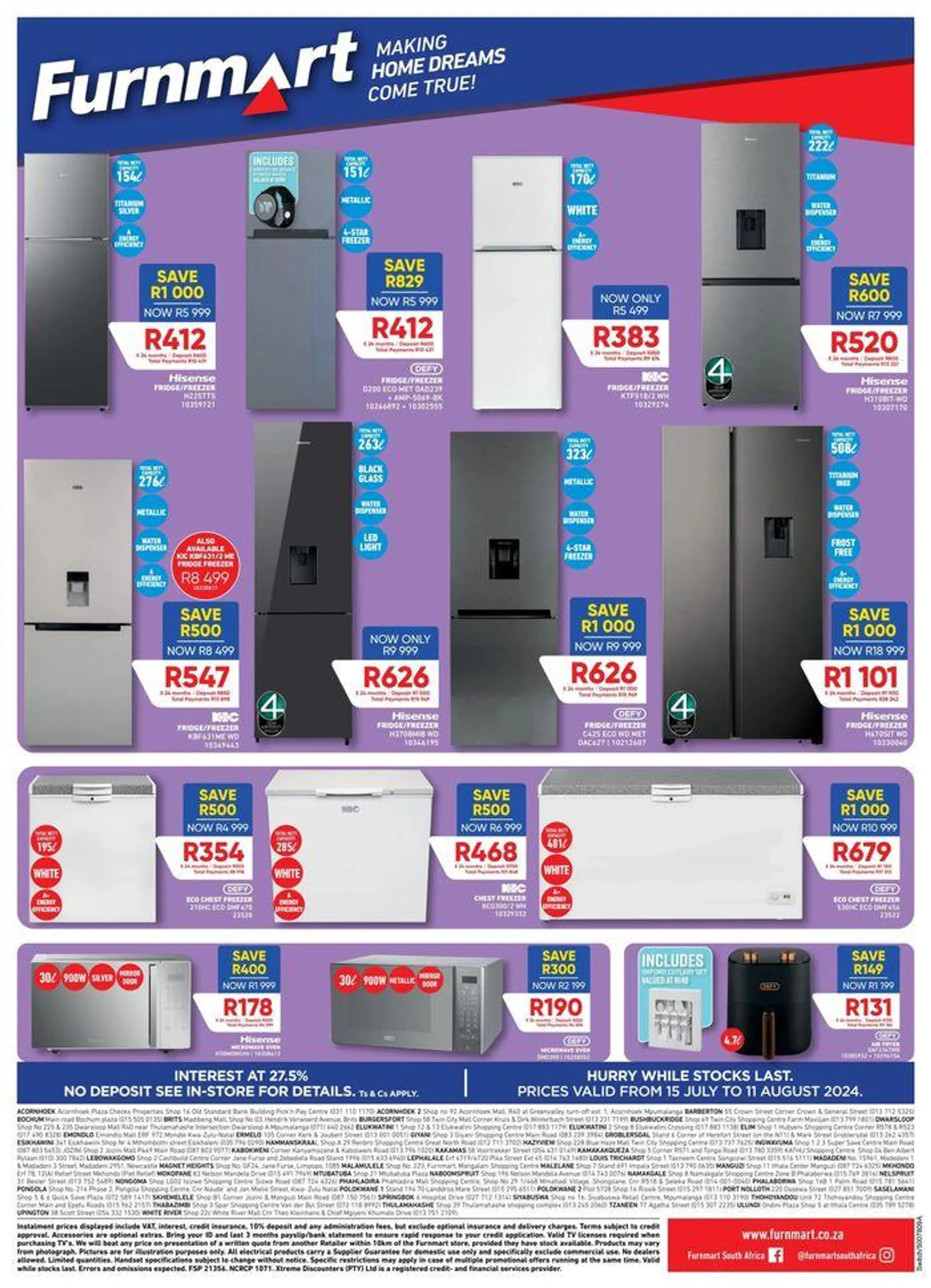 MONTHLY PROMOTIONS from 17 July to 11 August 2024 - Catalogue Page 8