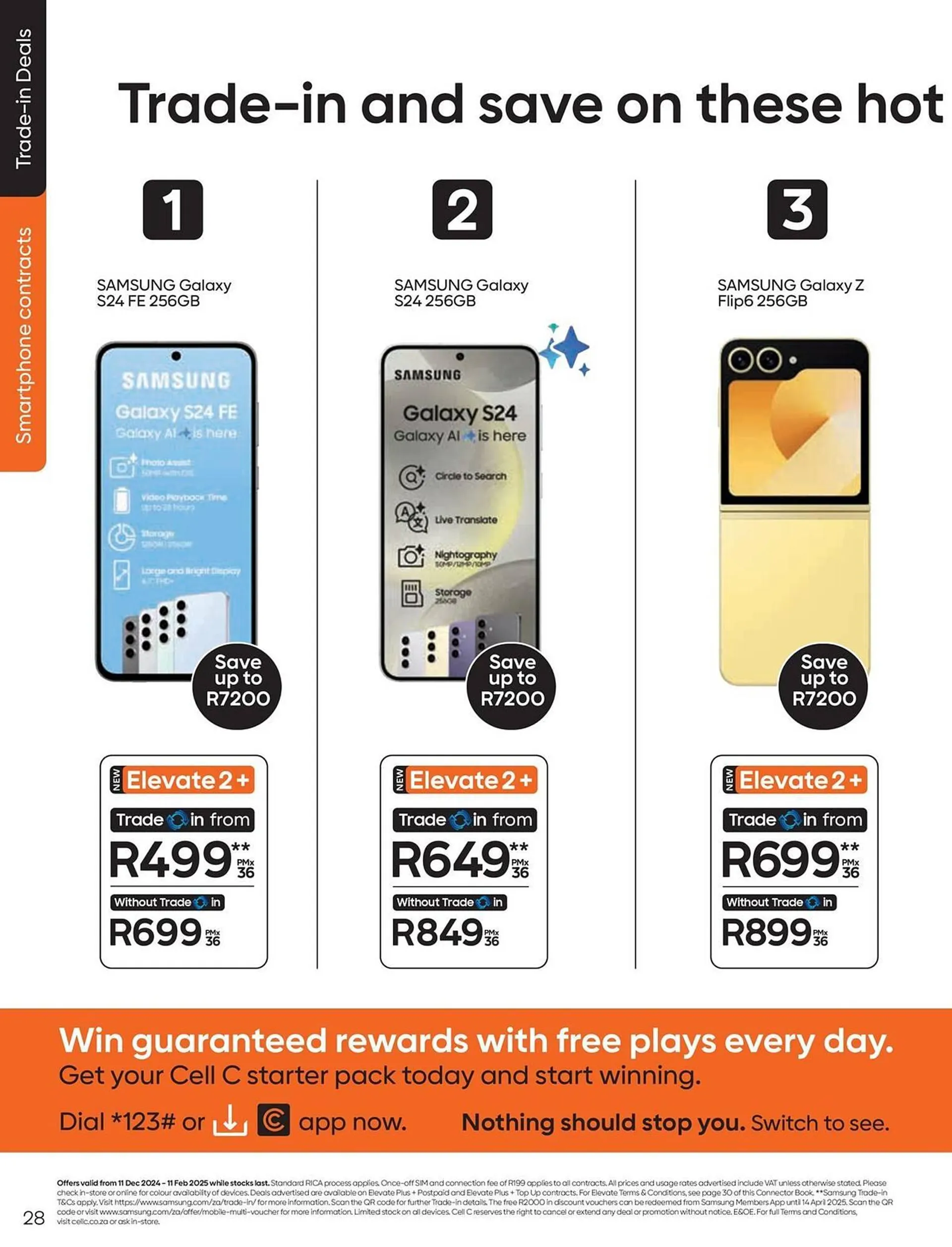 Cell C catalogue from 12 December to 11 February 2025 - Catalogue Page 28