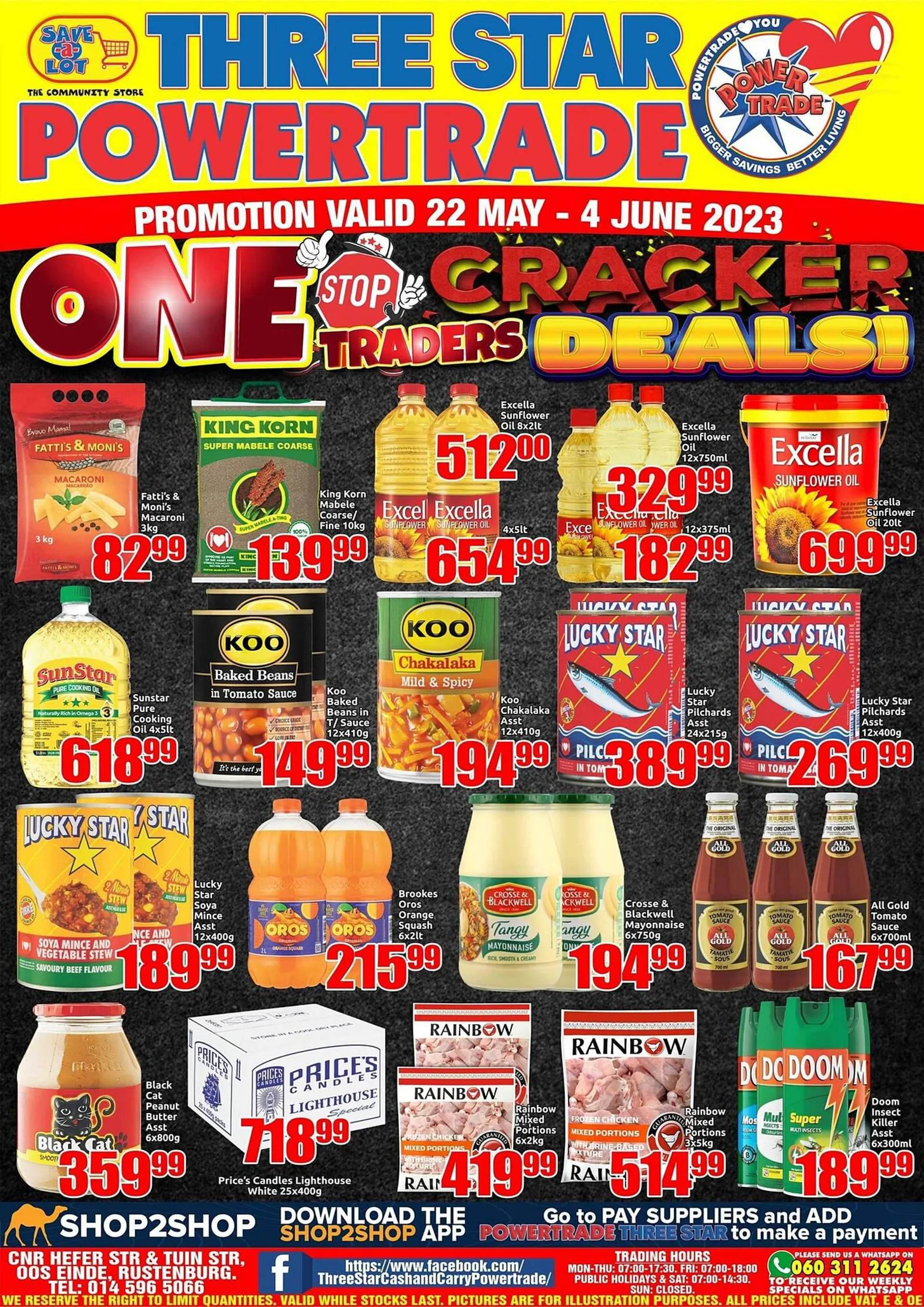 Three Star Cash and Carry catalogue - 2
