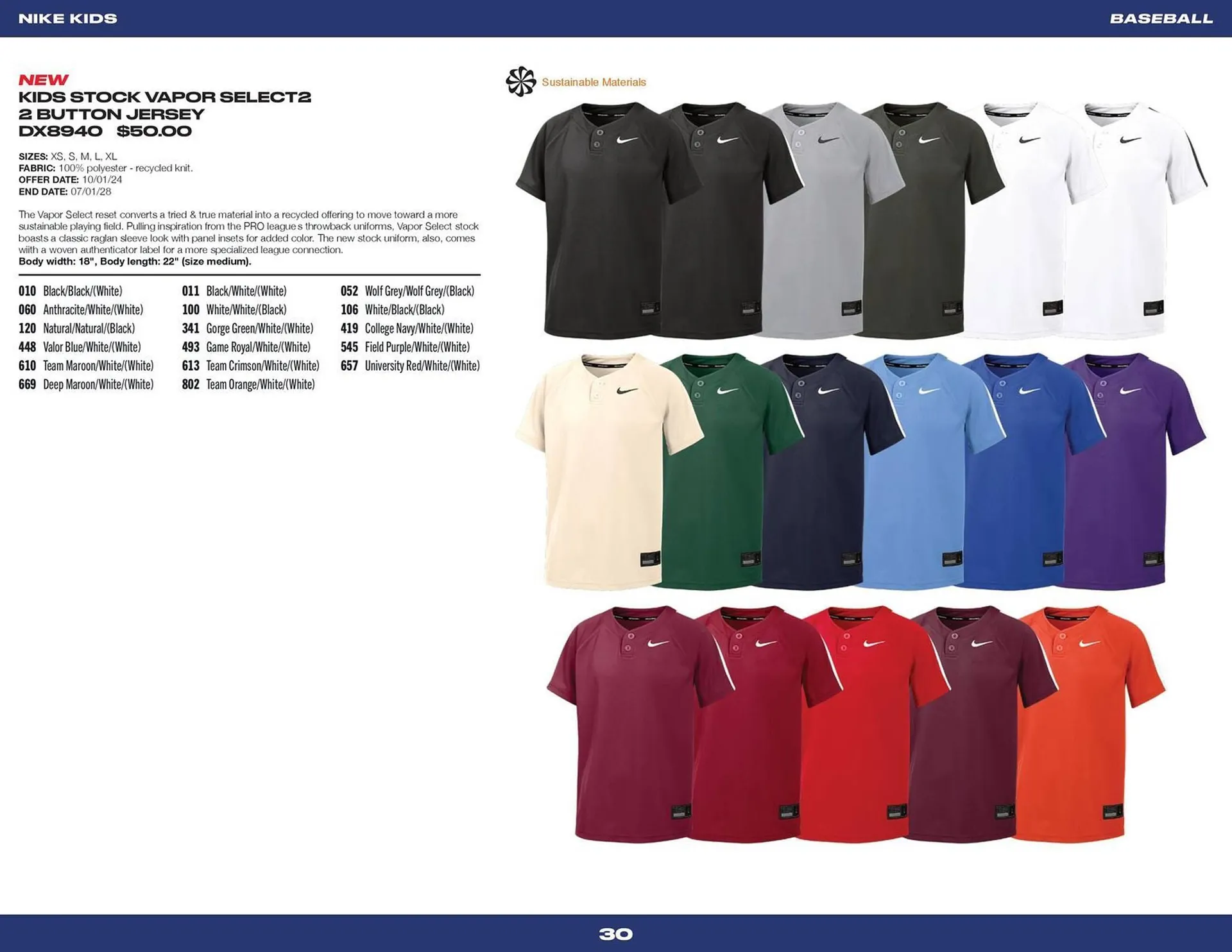 Nike catalogue from 14 June to 31 December 2024 - Catalogue Page 30