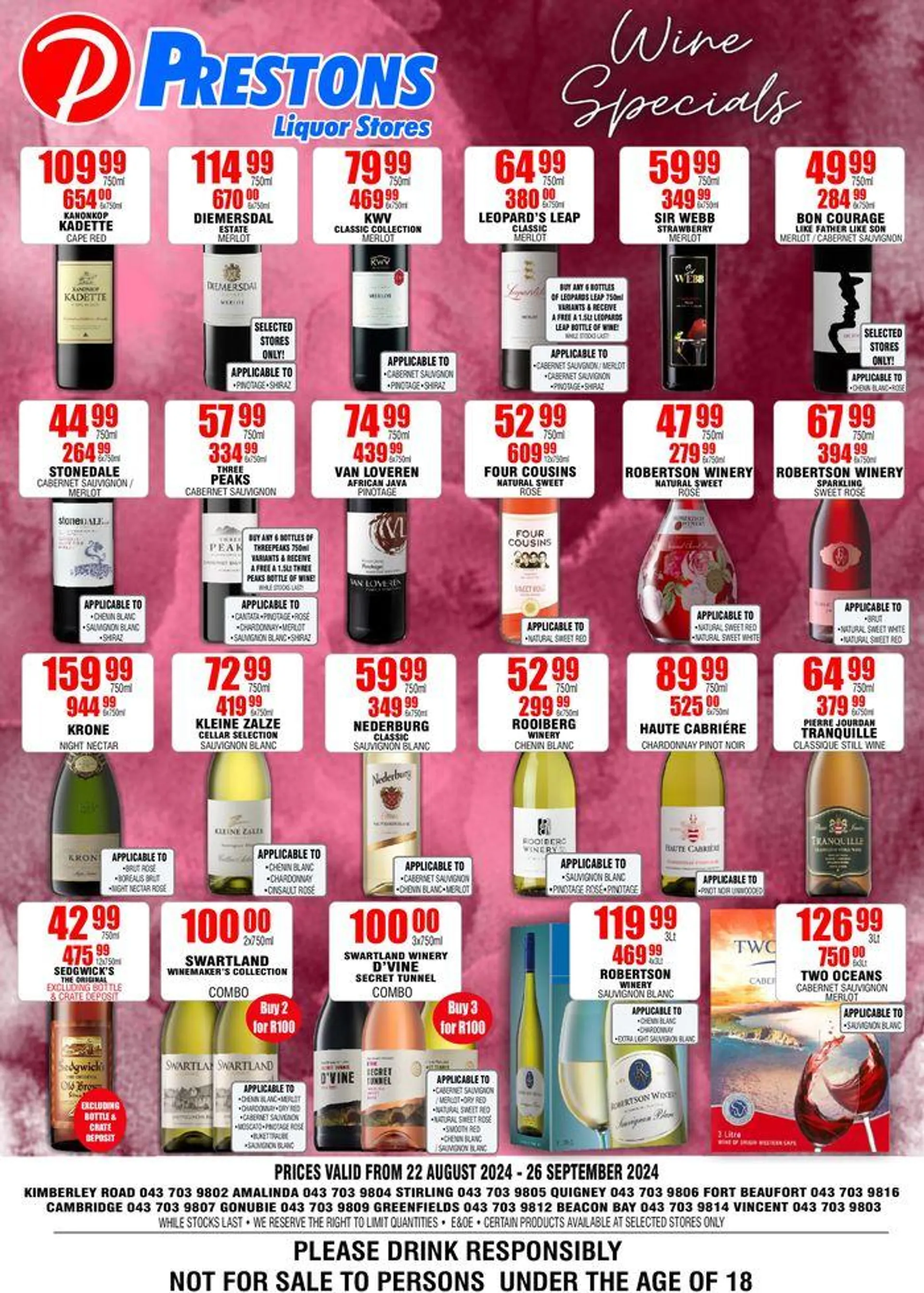 Wine Brochure from 2 September to 26 September 2024 - Catalogue Page 1