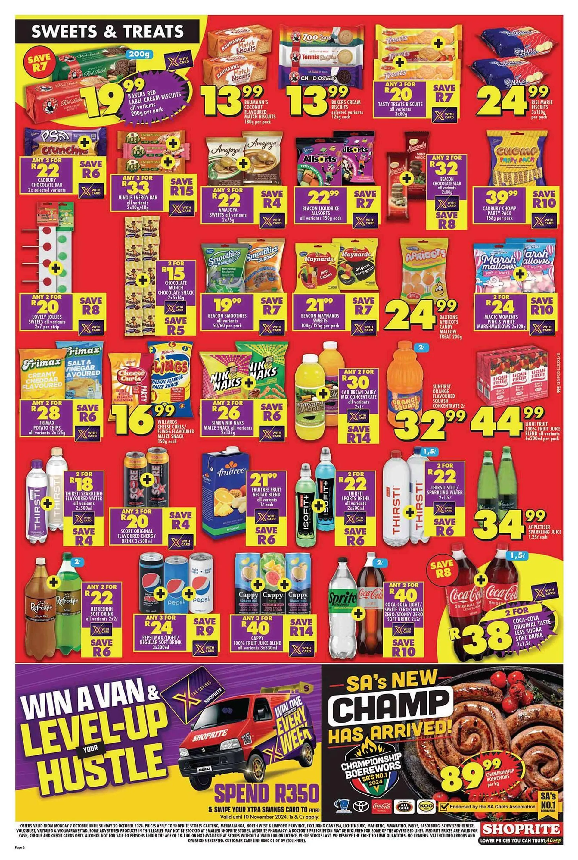 Shoprite catalogue from 7 October to 20 October 2024 - Catalogue Page 6