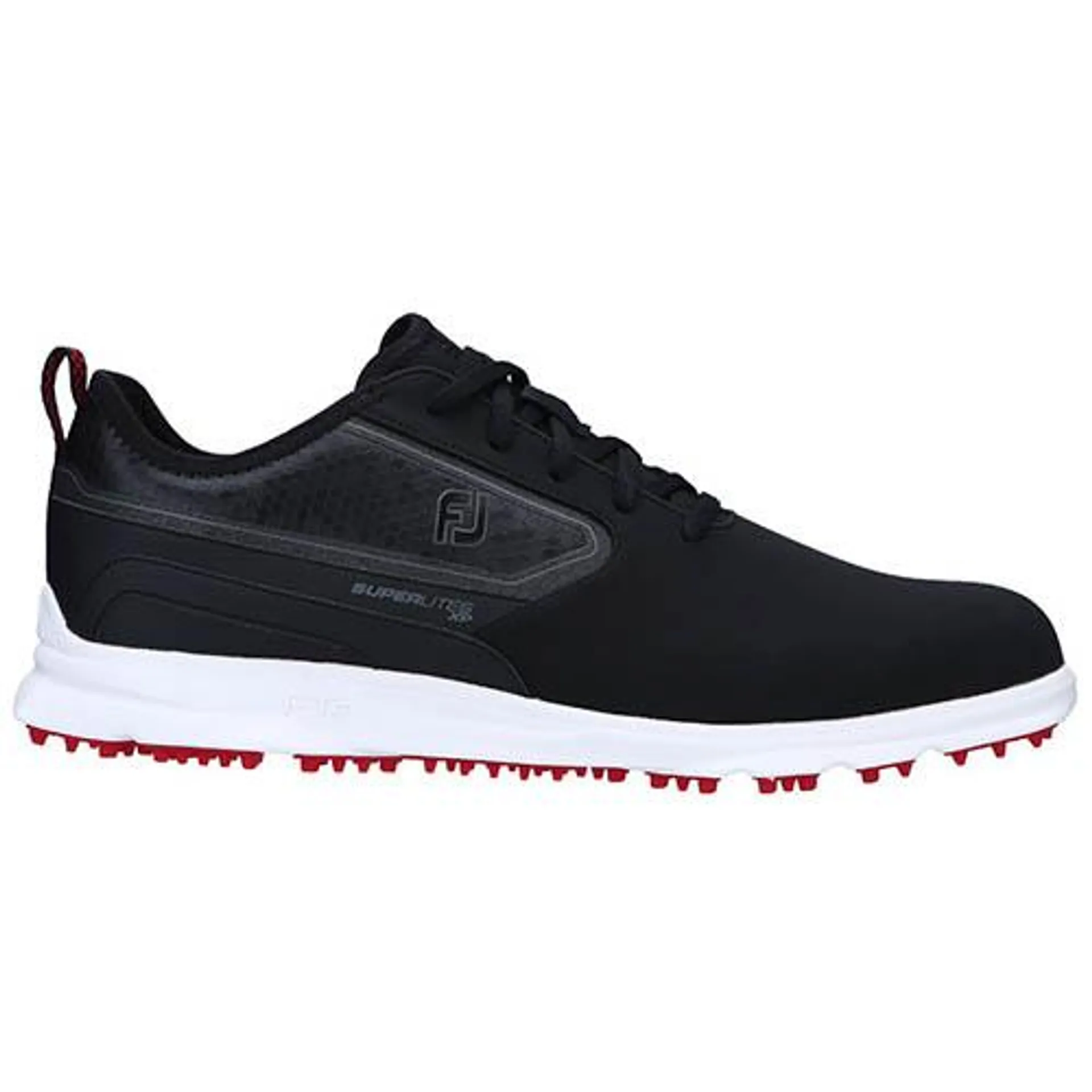 FootJoy Superlites XP Golf Shoes – Black/White/Red 58094