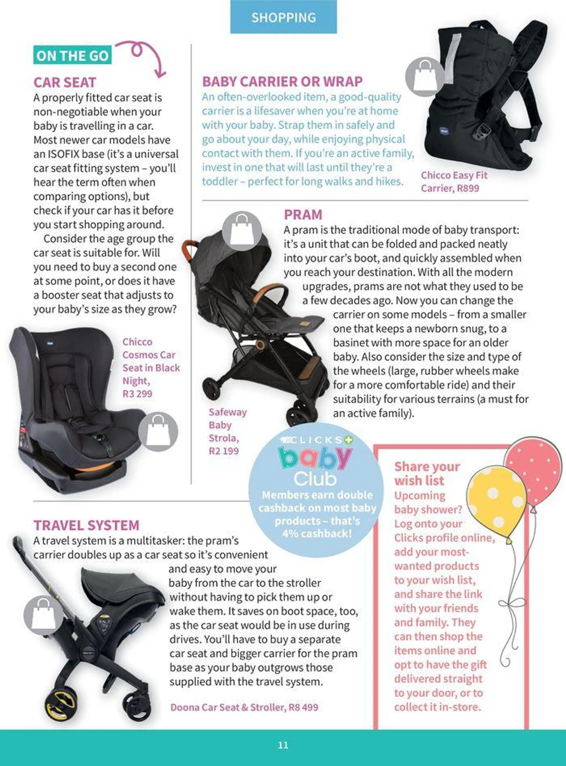 Clicks Baby Club Magazine Winter 2024 from 21 August to 30 September 2024 - Catalogue Page 11