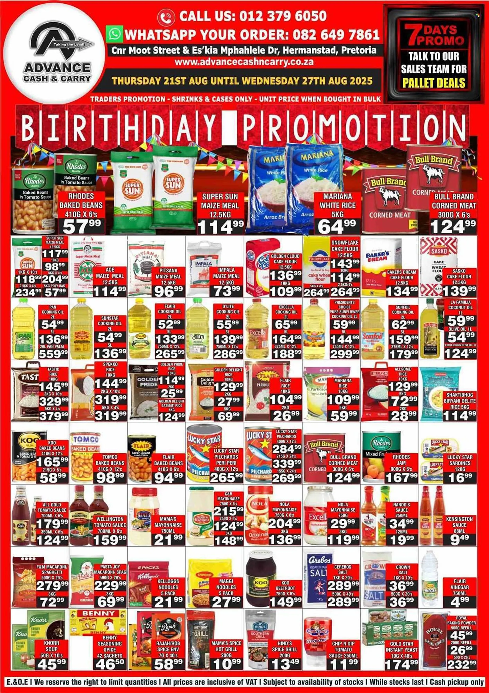 Advance Cash n Carry catalogue - 1